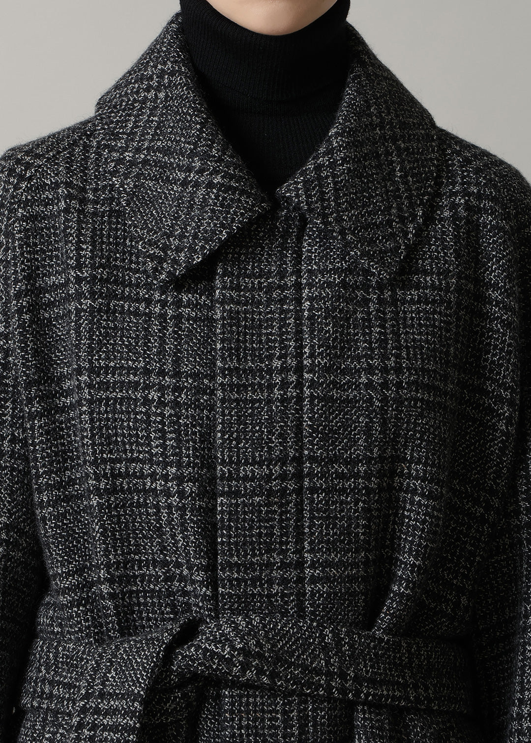 Kaname Trench Coat Modura check