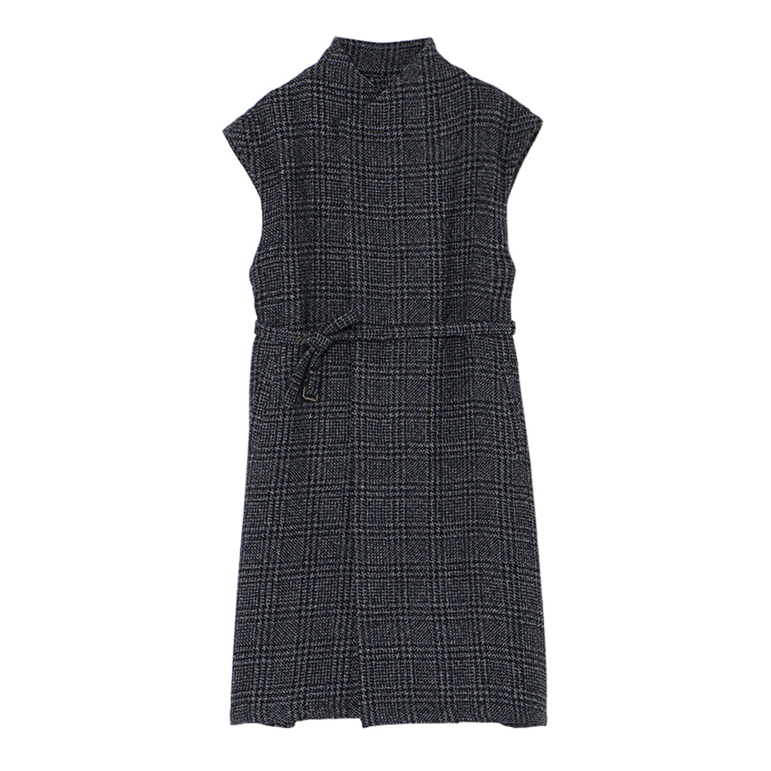 Yuragi Multi Gilet Modura check