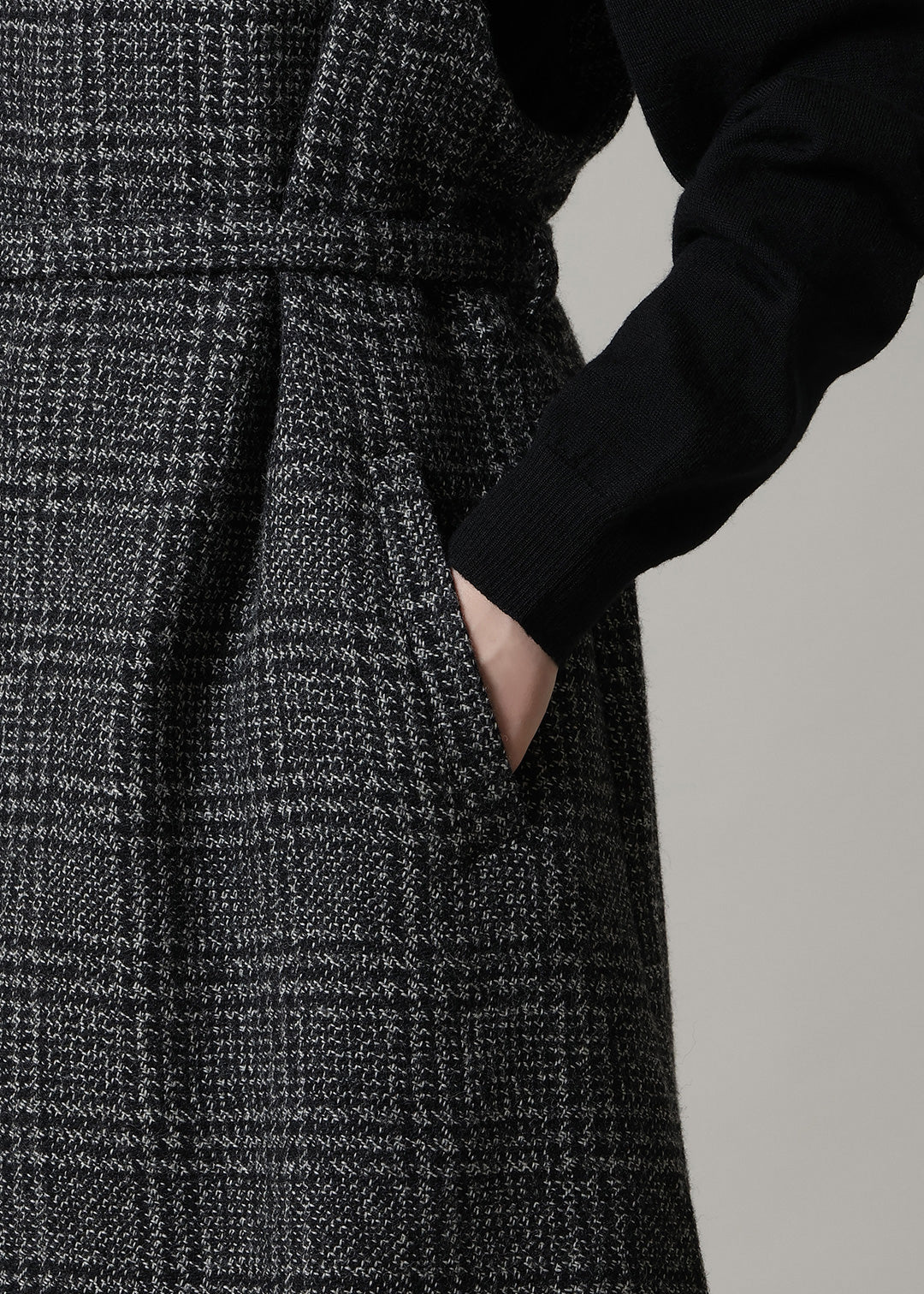 Yuragi Multi Gilet Modura check