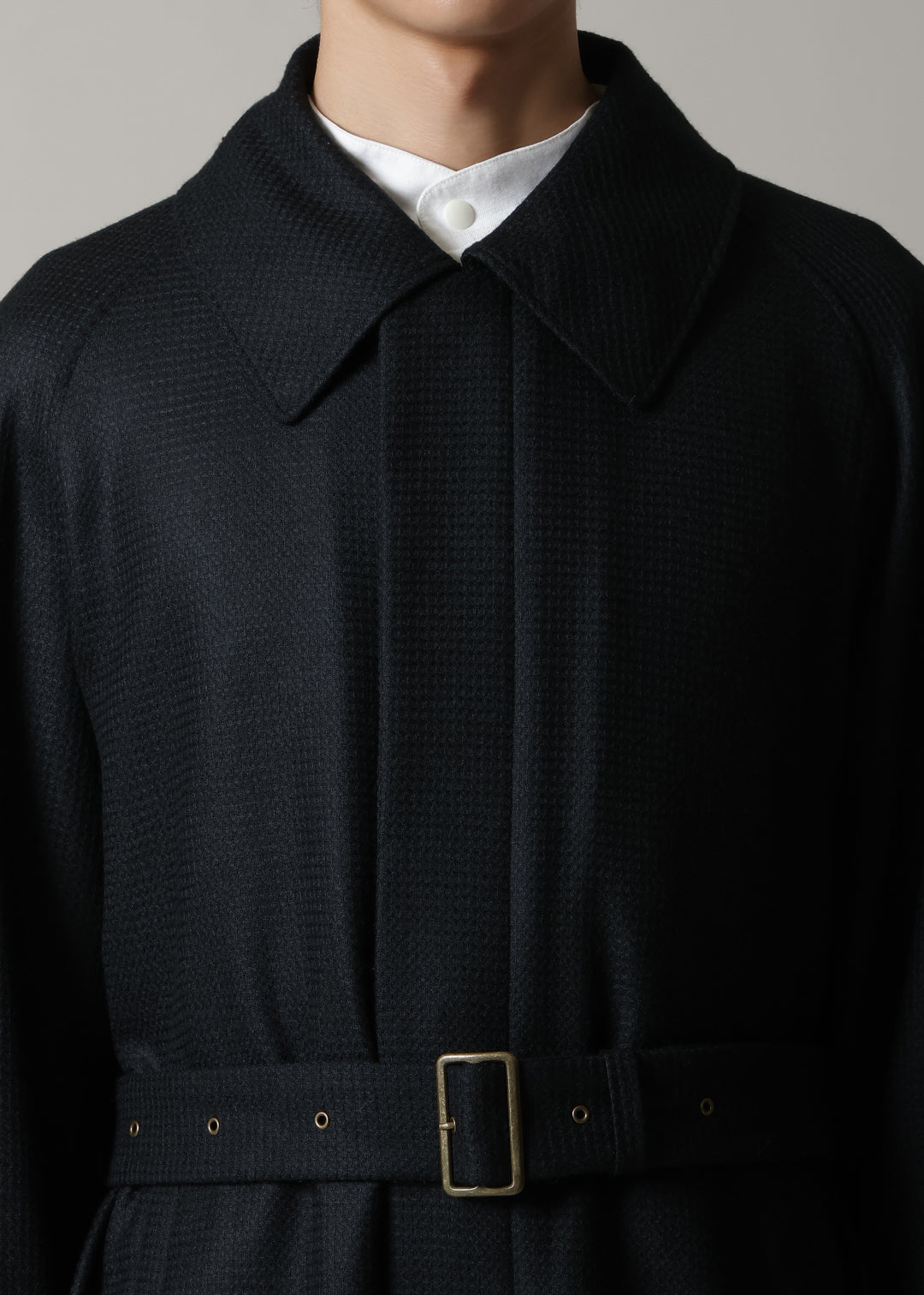 Kaname Trench Coat Scotsman Waffle