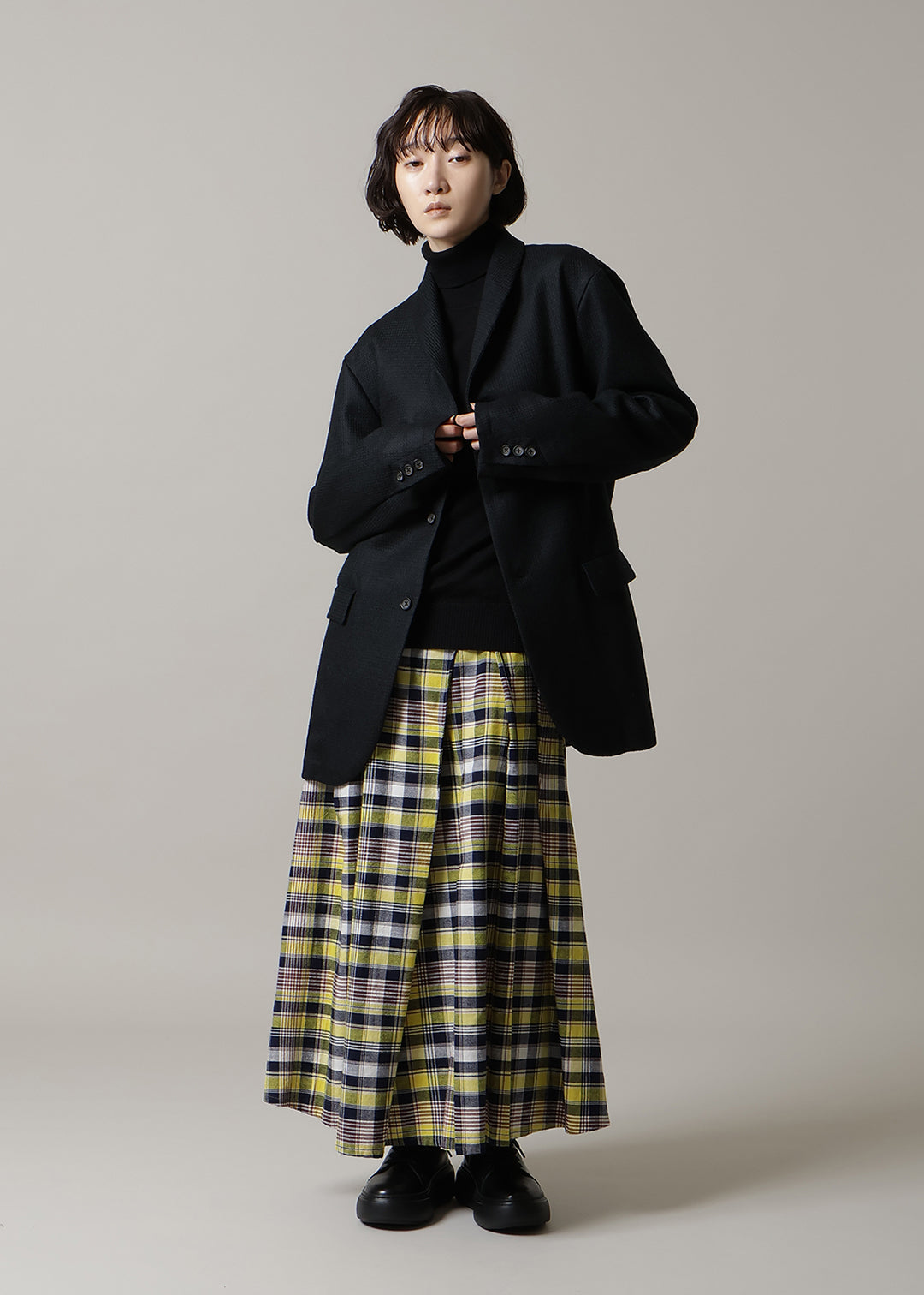 Kaname Shawl/C JK Scotsman Waffle