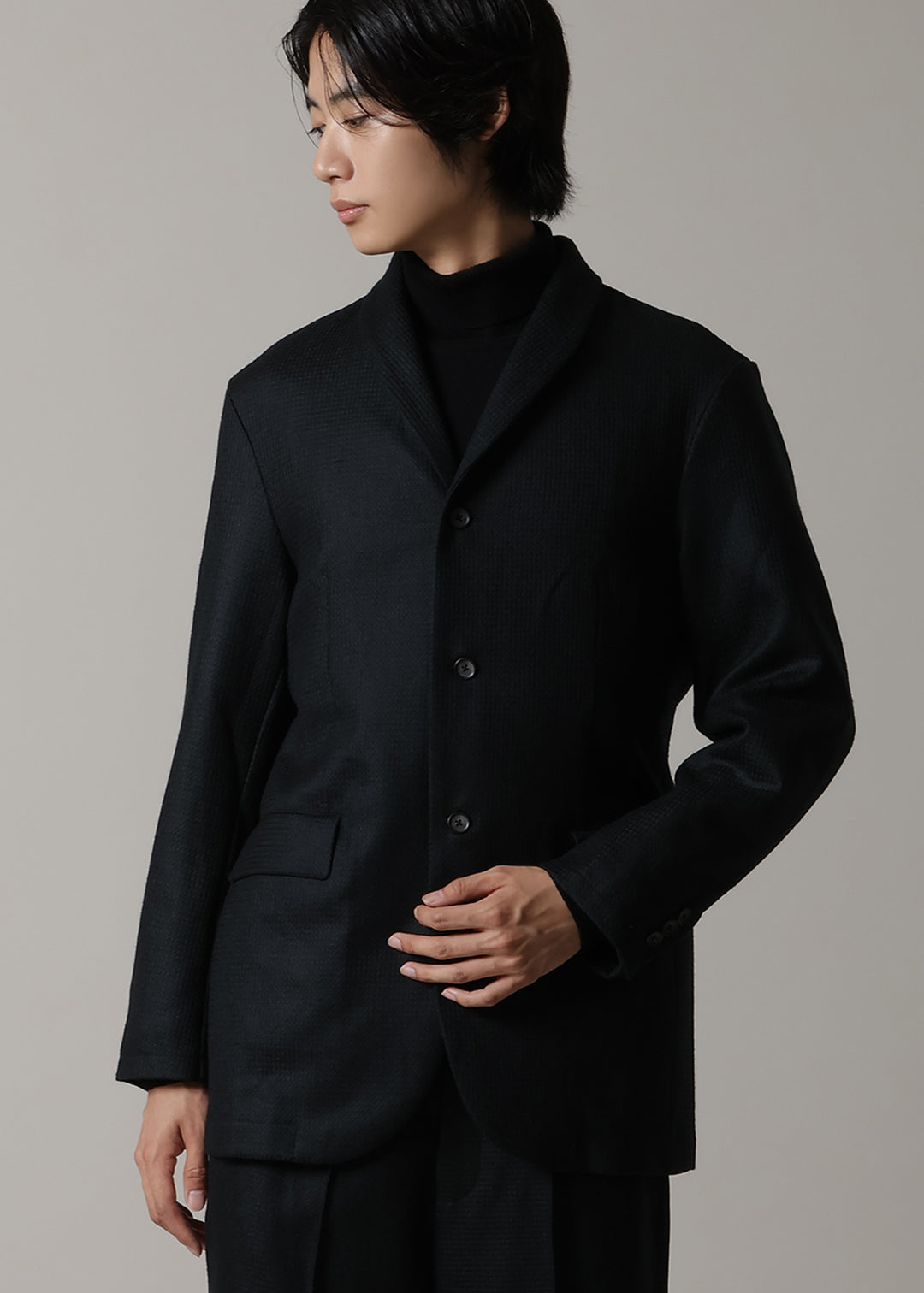 Kaname Shawl/C JK Scotsman Waffle