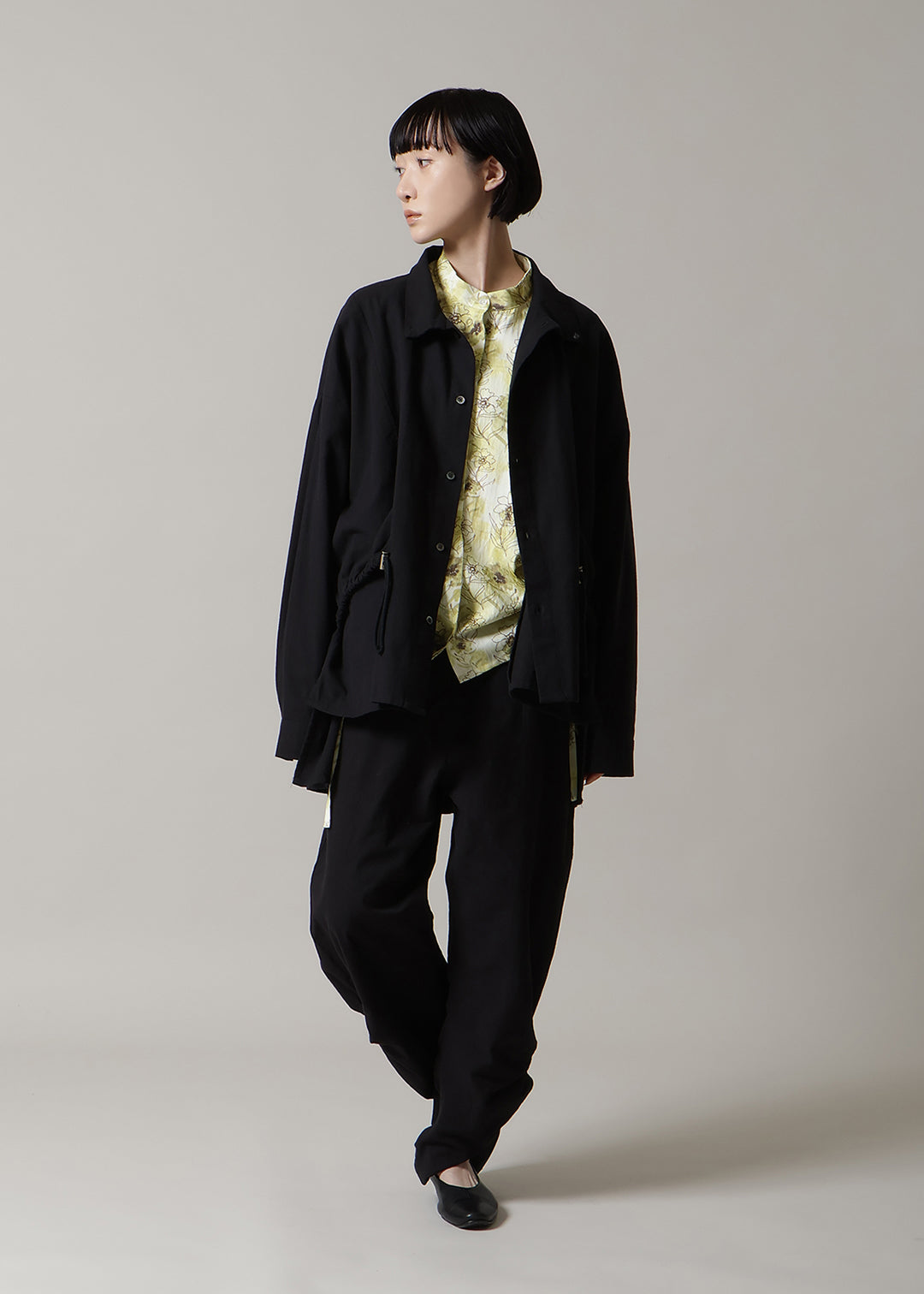 Rhythm Scarf Blouson 56dt Khadi