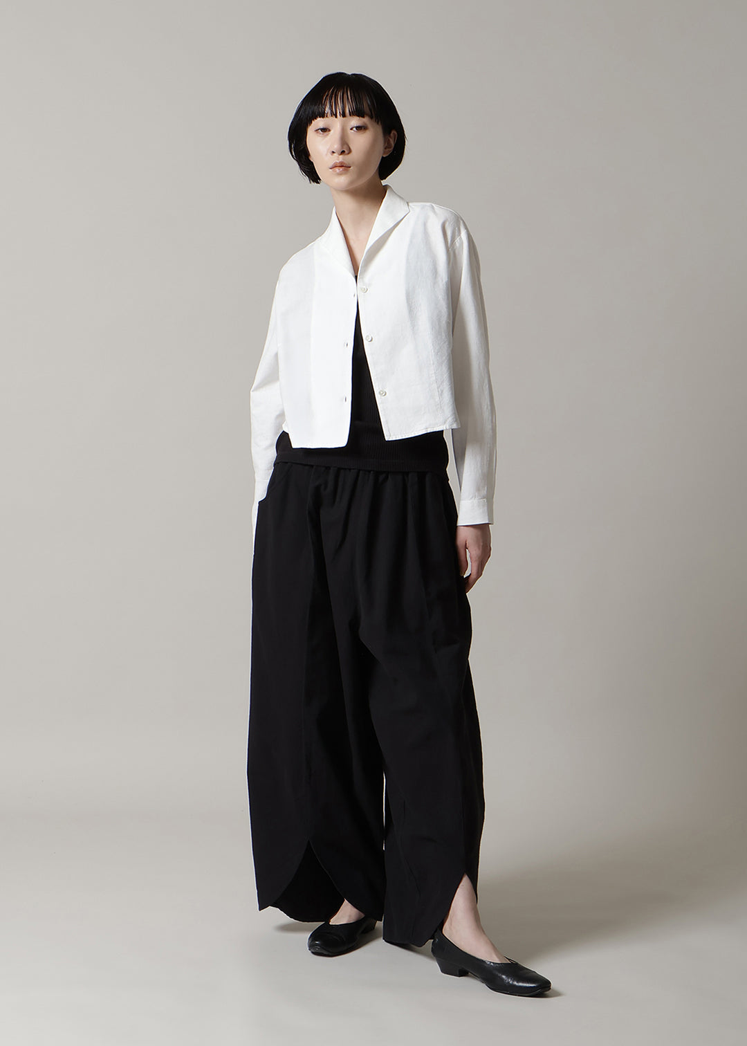 Kaname Shawl Collar SH 100dt khadi