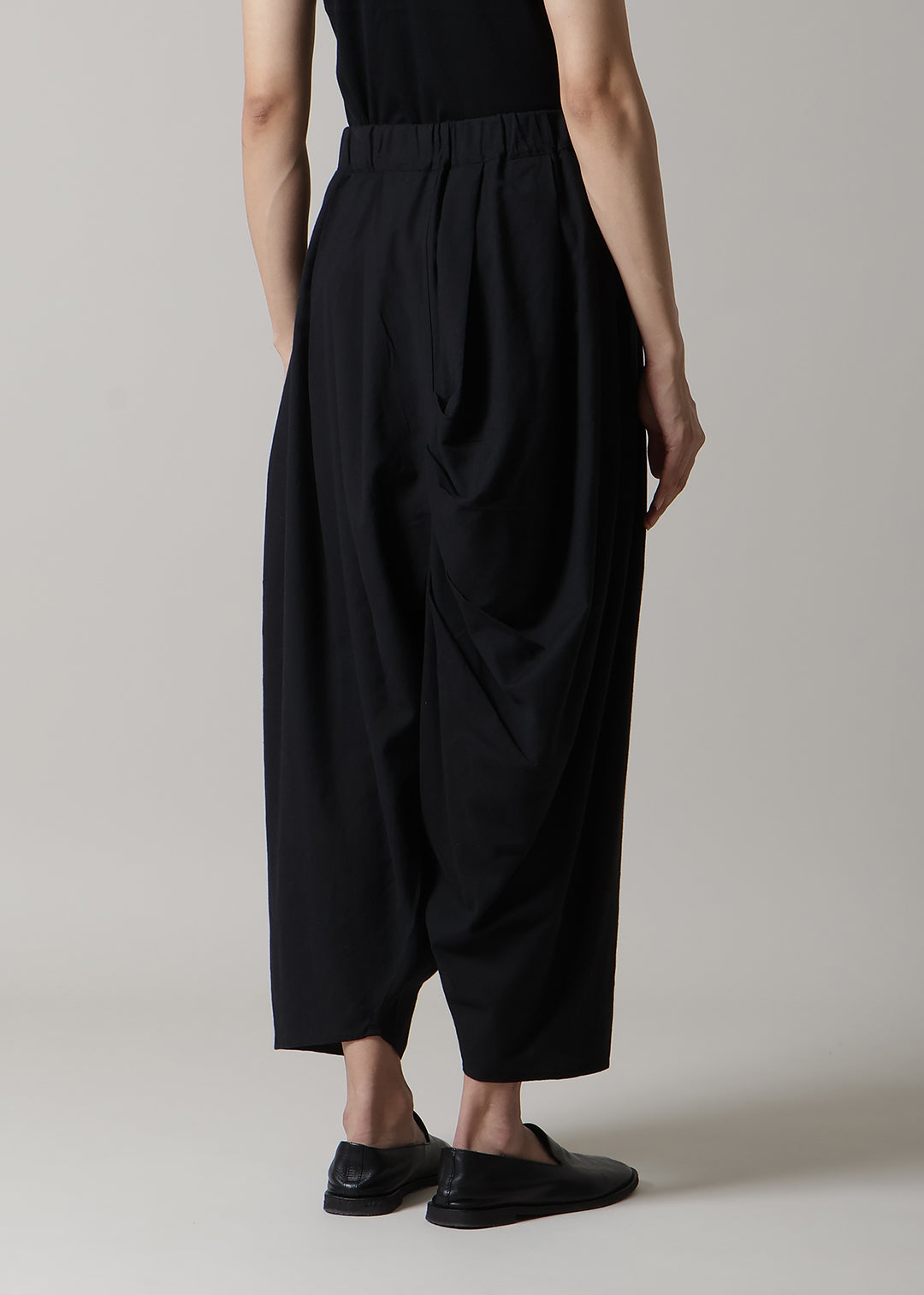 Sculpted Drape Pants 150dt tw Khadi