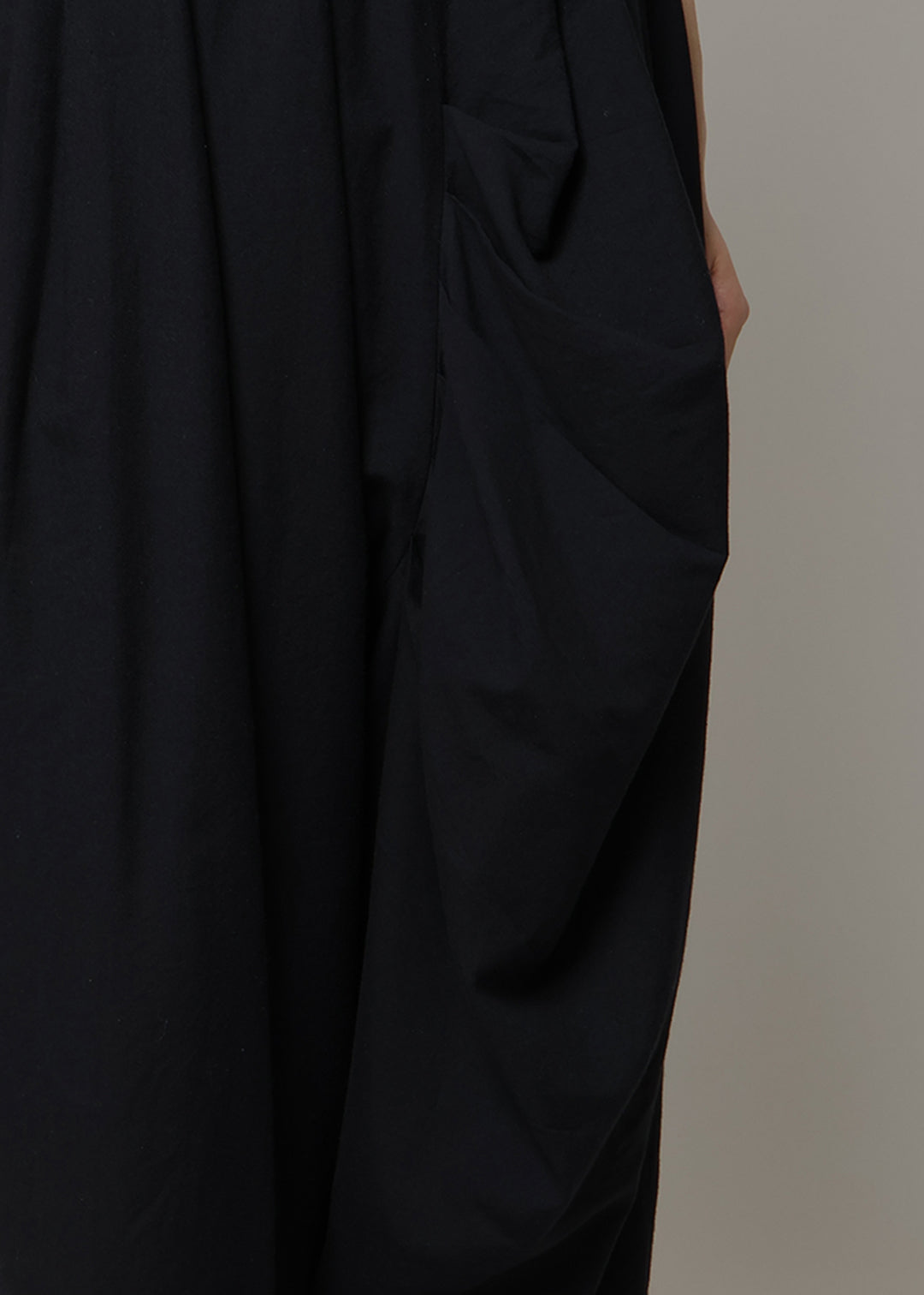 Sculpted Drape Pants 150dt tw Khadi