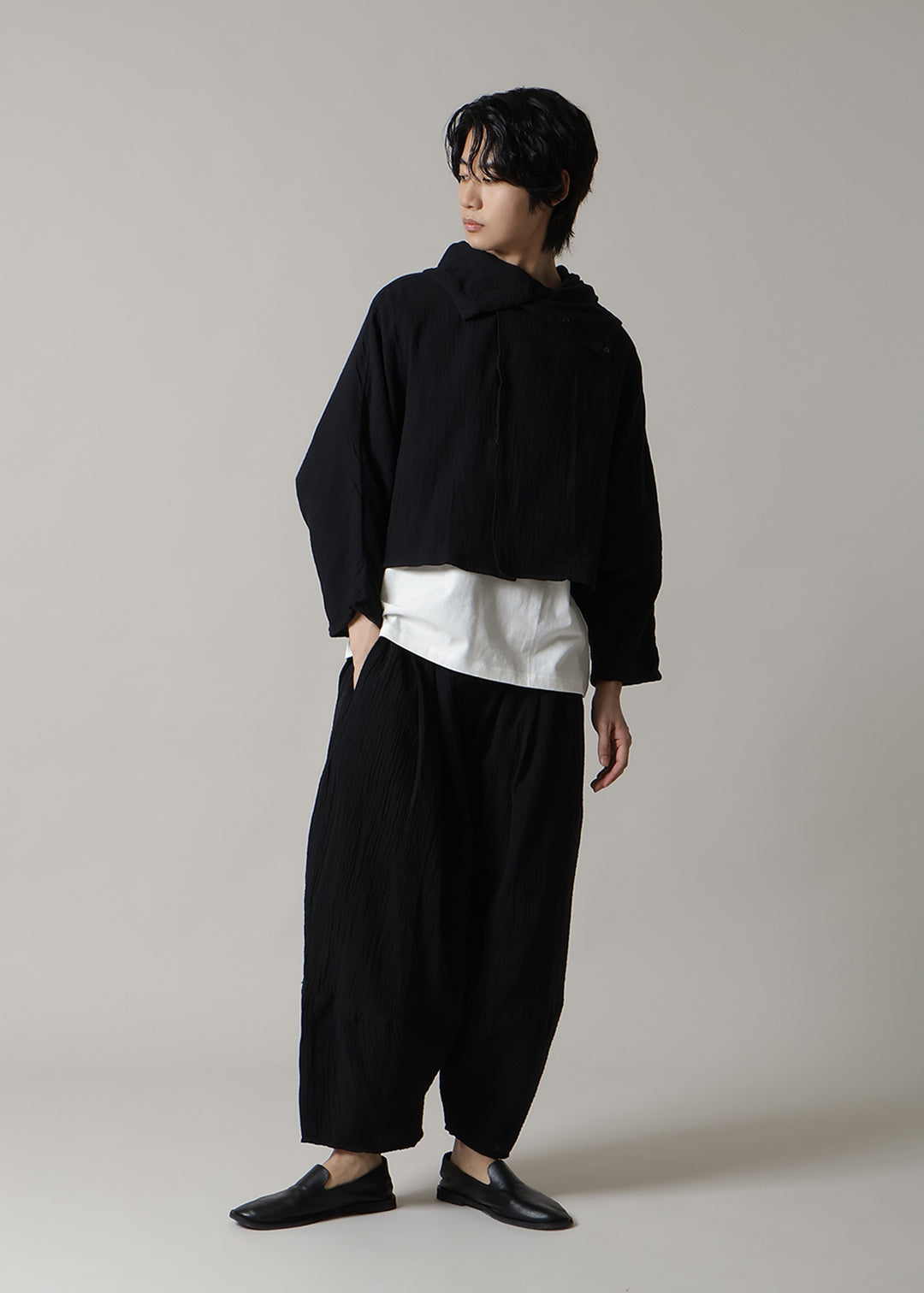 Kaname Balloon Pants Cotton Gauze