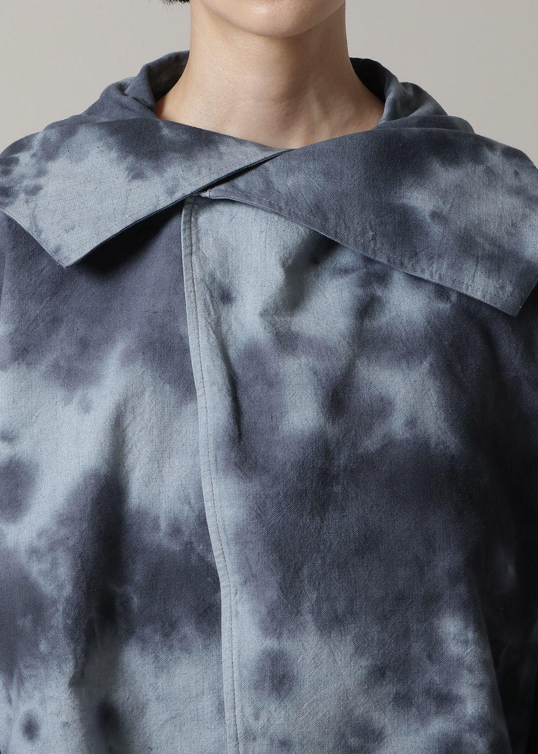 Sculpted Multiway Cape Cloud Dye