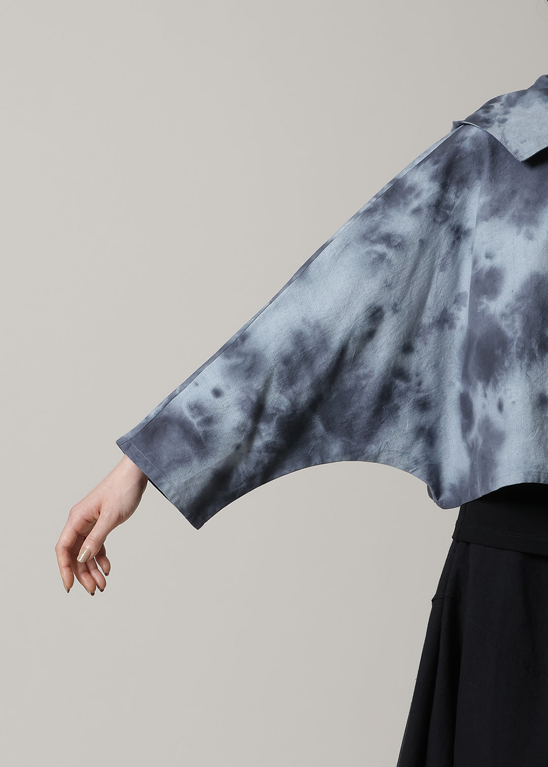 Sculpted Multiway Cape Cloud Dye