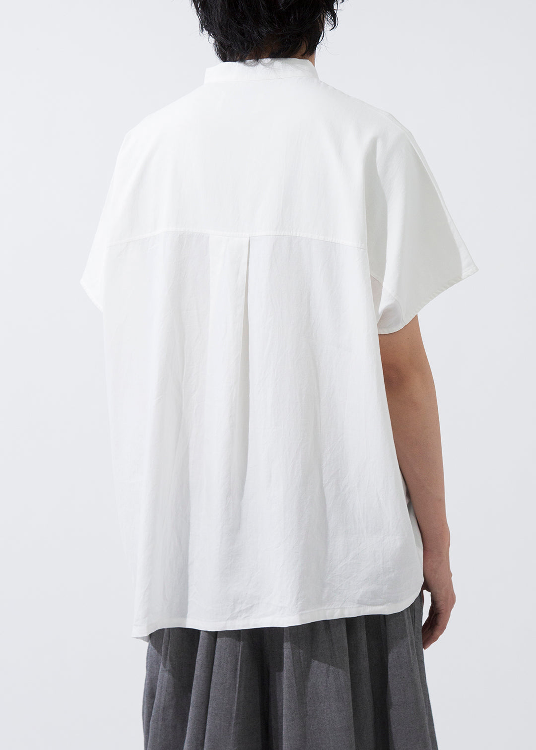 Asymme Half-SL Shirt 100dt Khadi