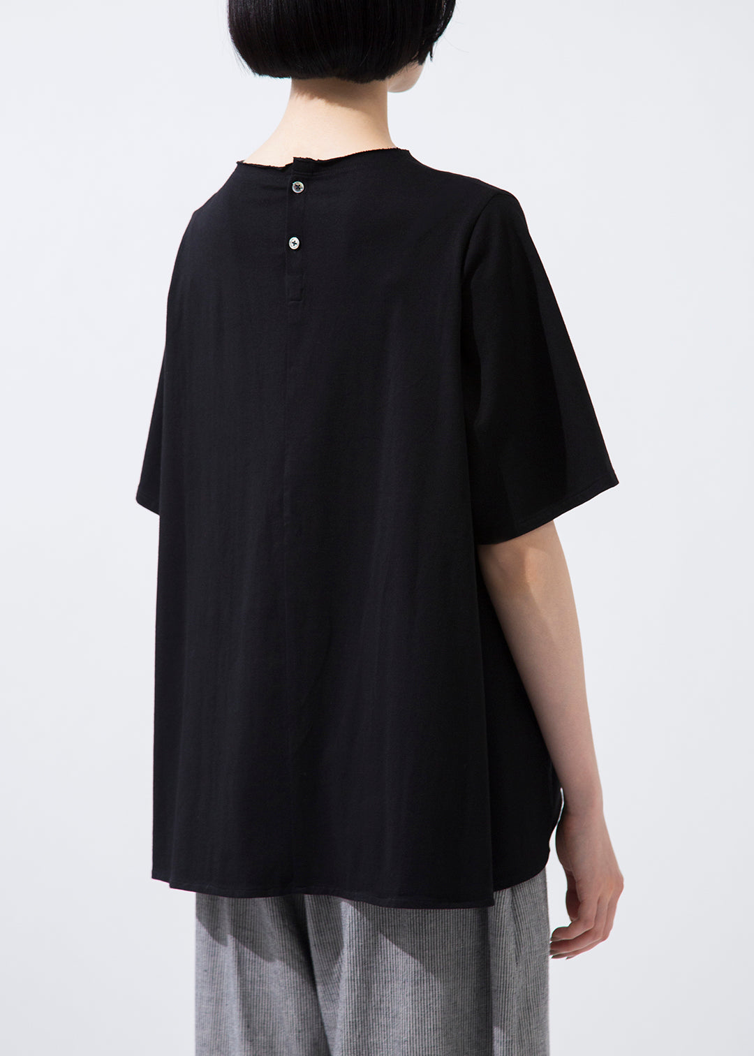 Rhythm Shirring Tops Cotton Jersey