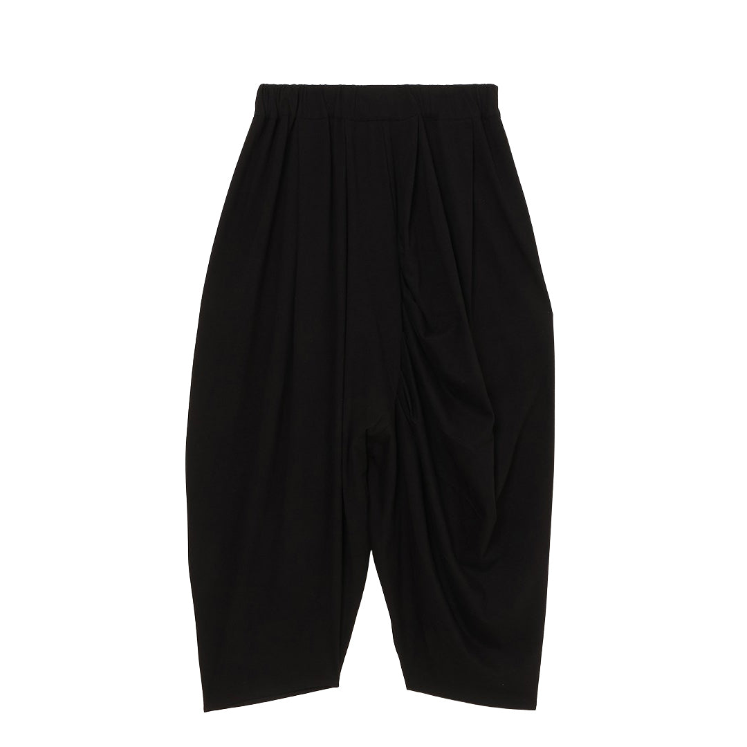 Sculpted Drape Pants Cotton Jersey