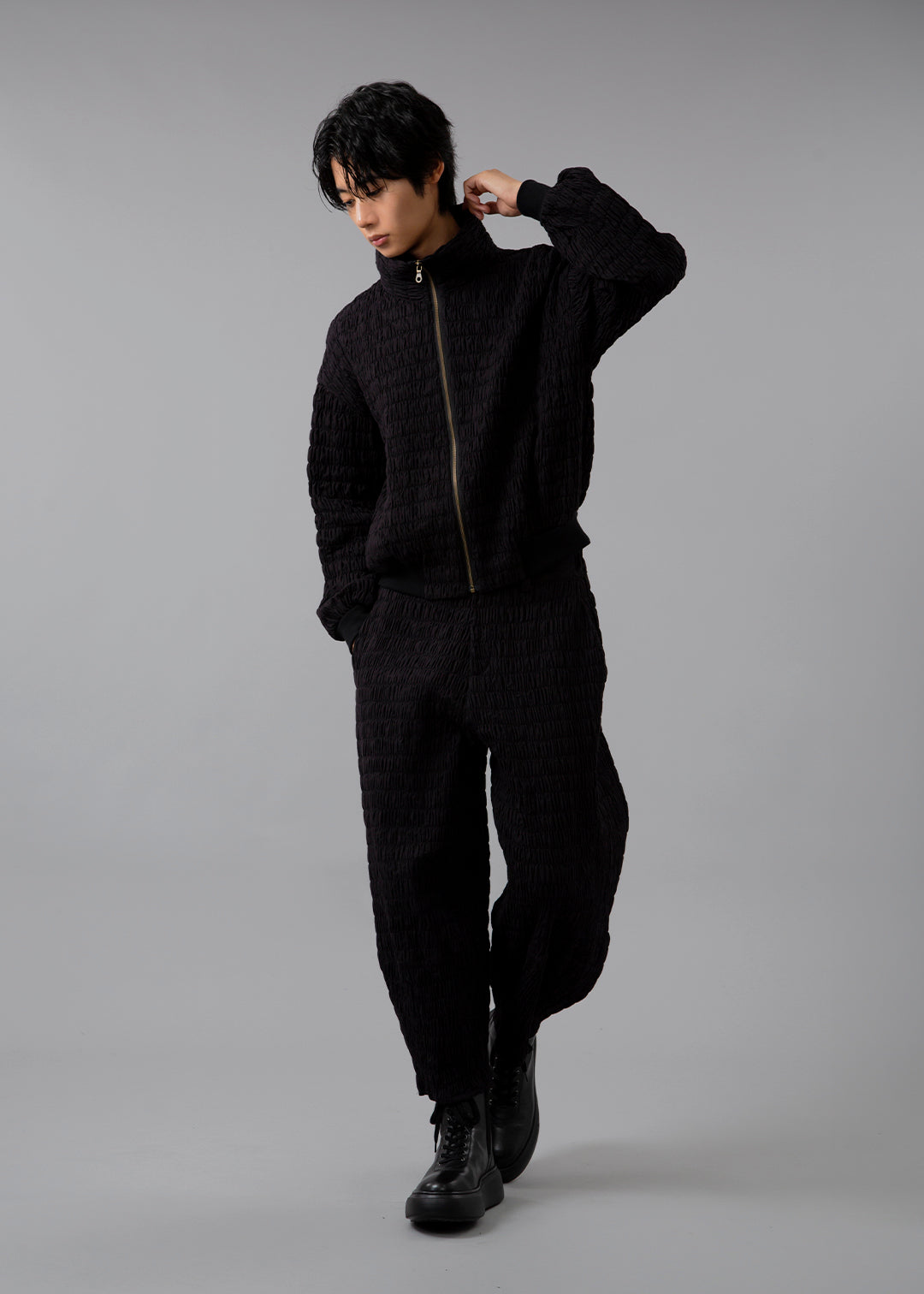 Kaname Slim Balloon Pants Shirring