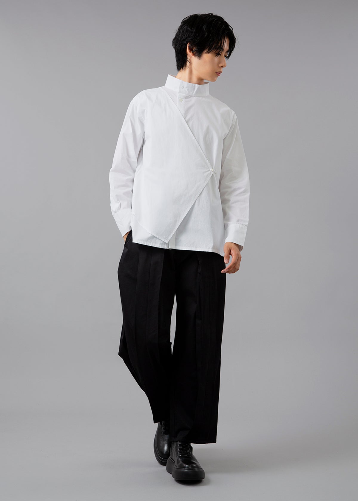 Sculpted Deep Tuck PT Cotton Chino