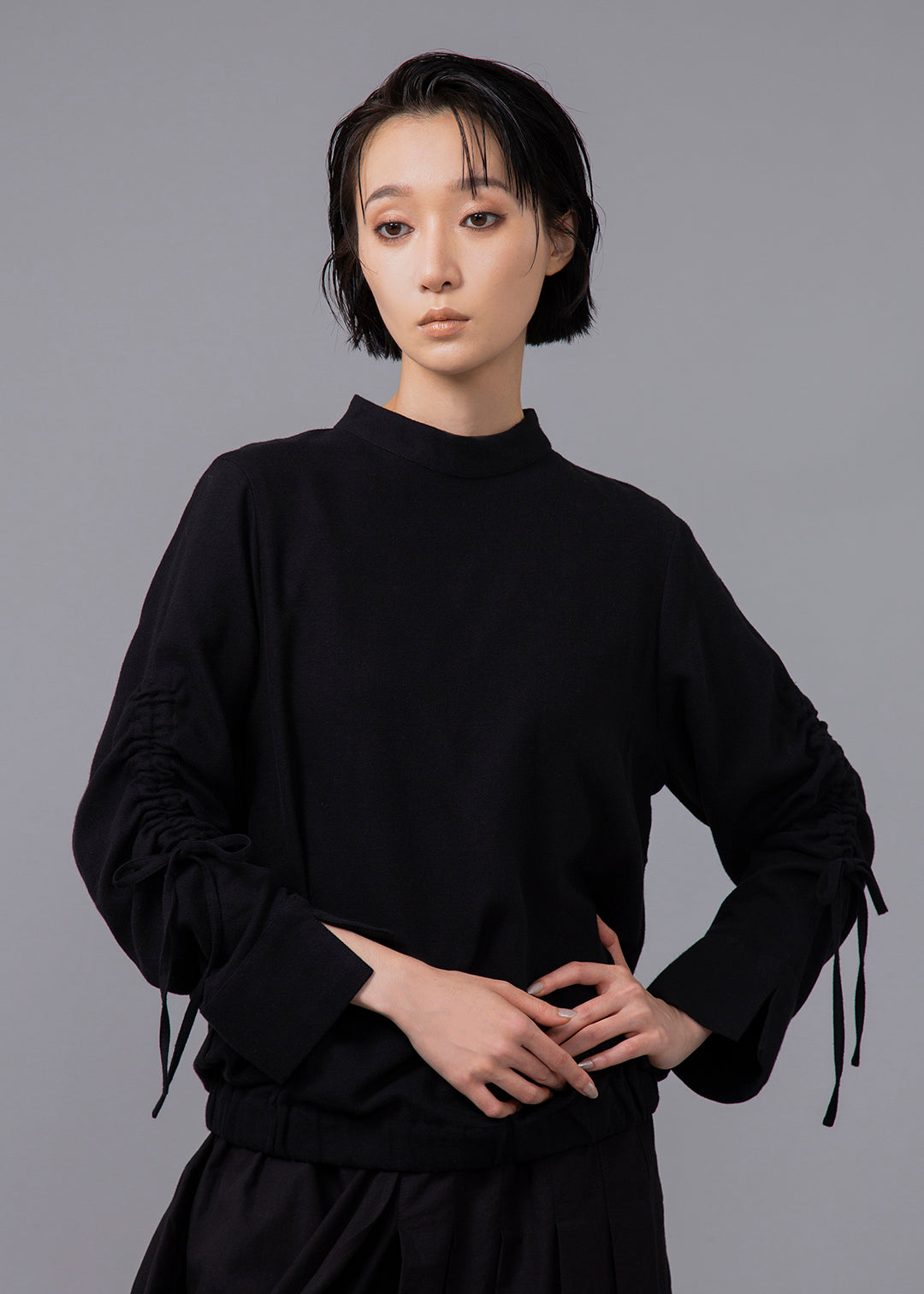 Rhythm Drawstring SL Top 56tw Khadi