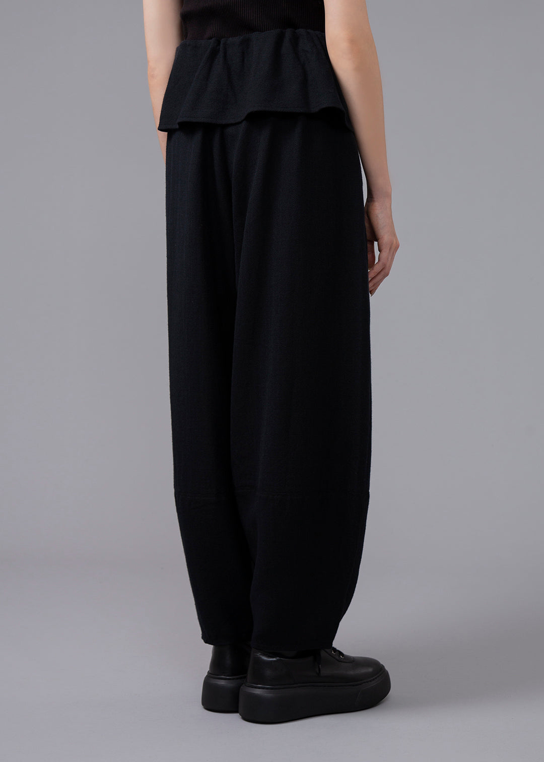 Yuragi Layered Waist PT Wool Khadi