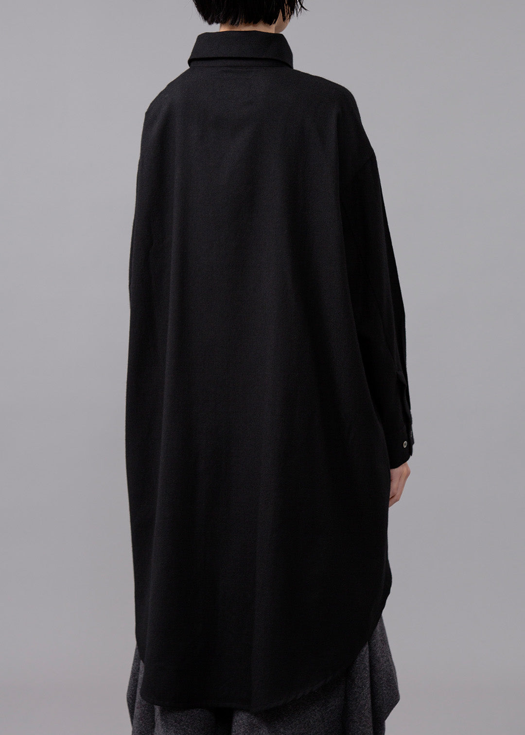 Sculpted Drape Shirt Ornello