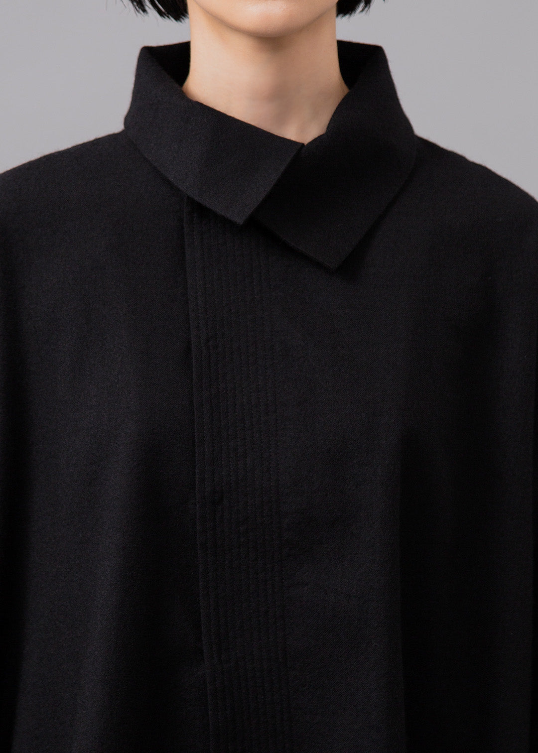 Sculpted Drape Shirt Ornello