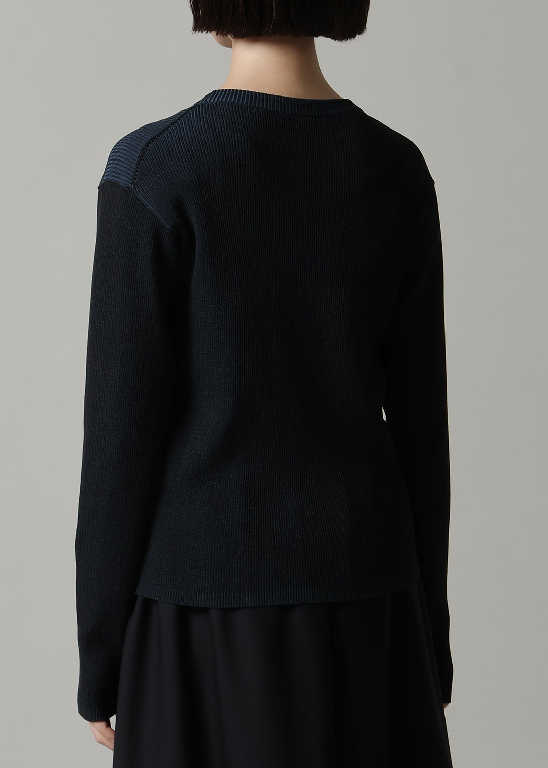 Accordion Long Knit 14gg Cotton
