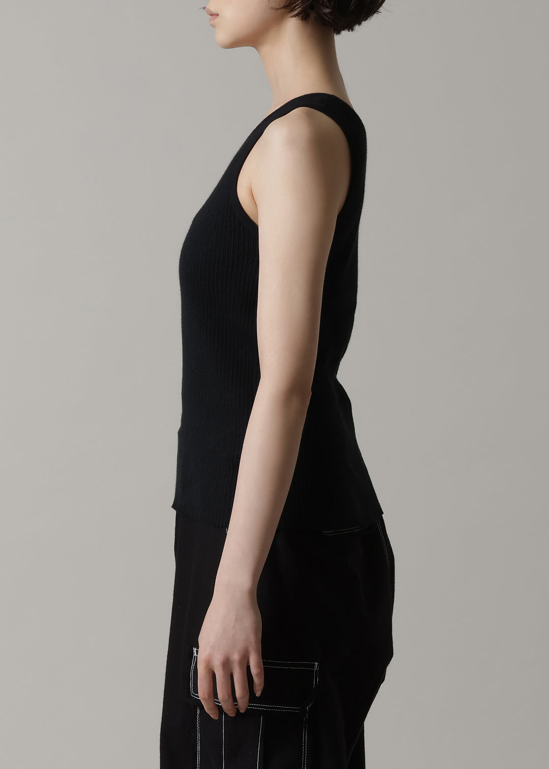 14gg Cotton Round Neck Tanktop