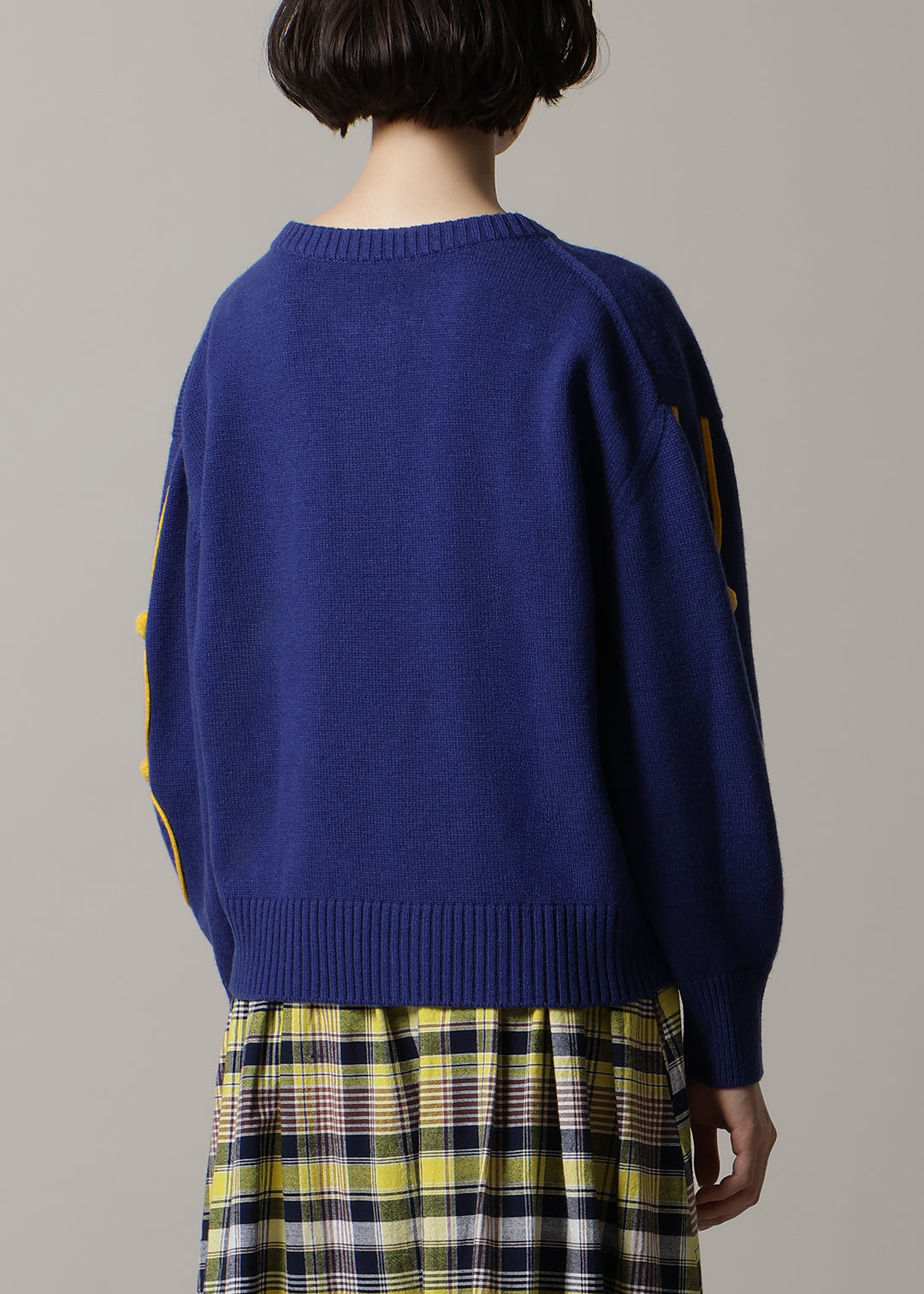 7gg Wool Pom-pom Knit Cardigan