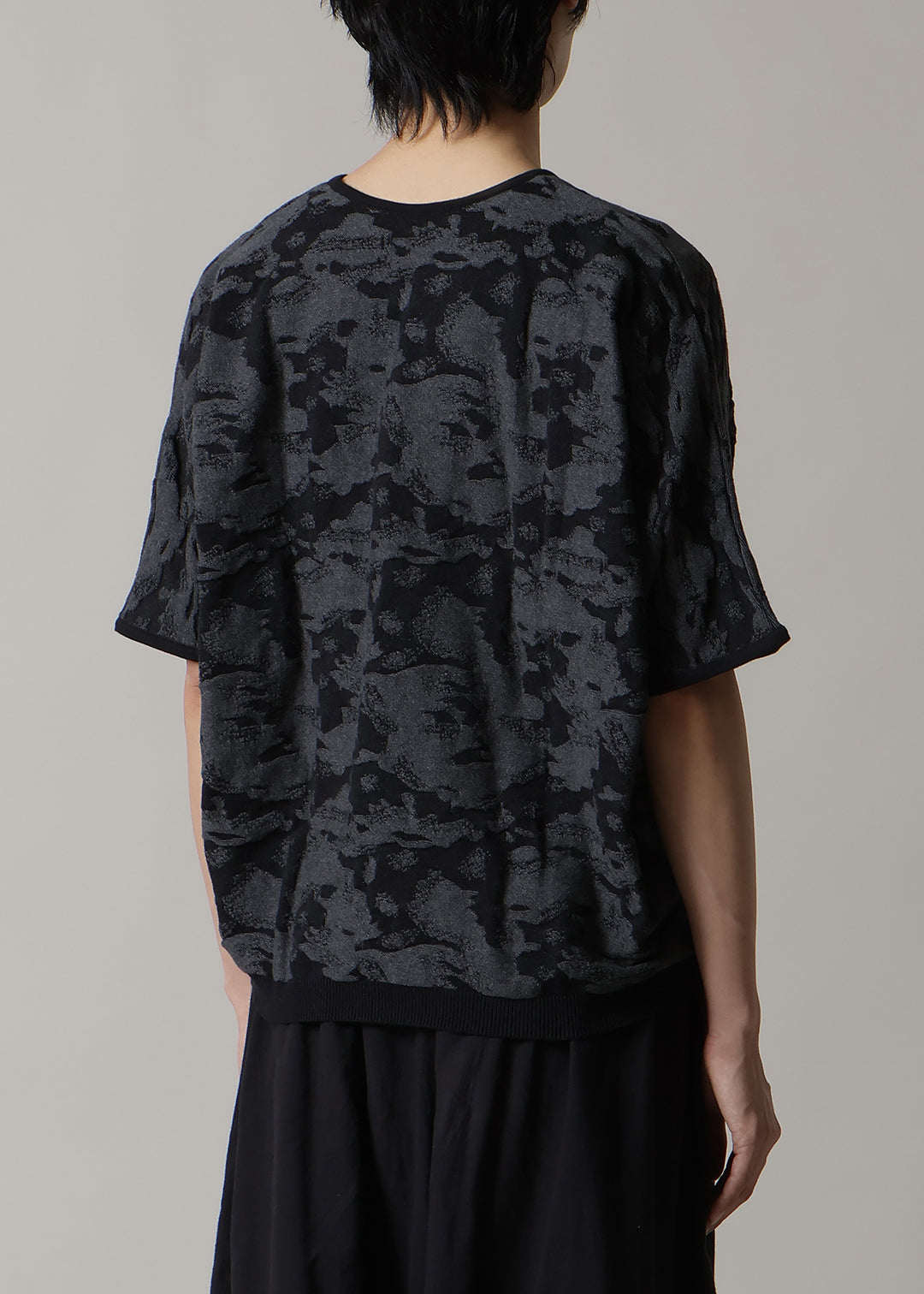 Sculpted Dolman Knit 14gg Cotton