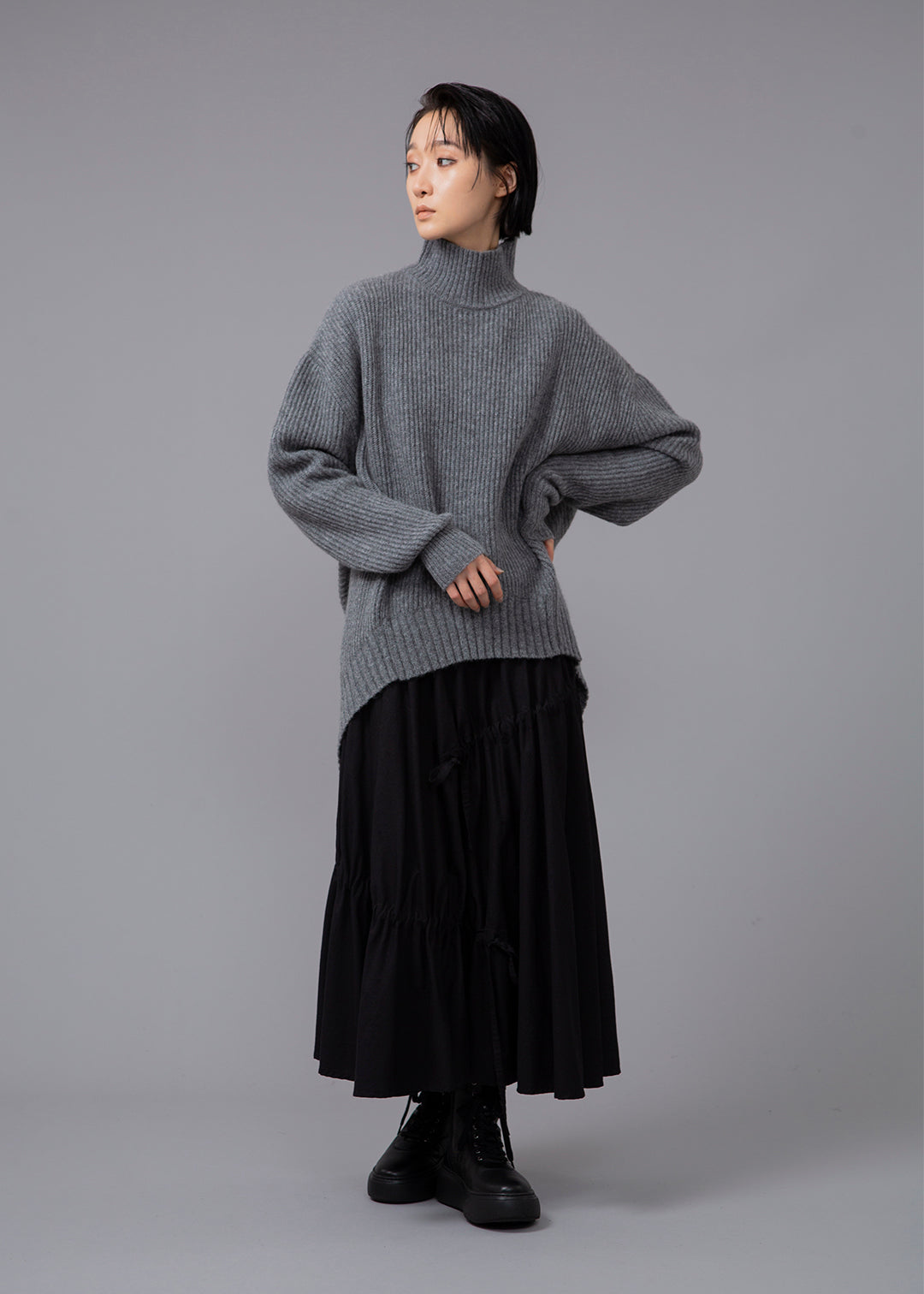 Matou Round Midi Sweater Lambswool