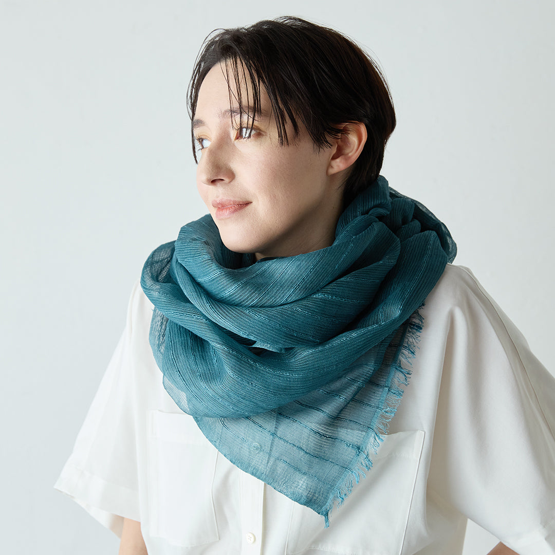 Silk Stripe Stole