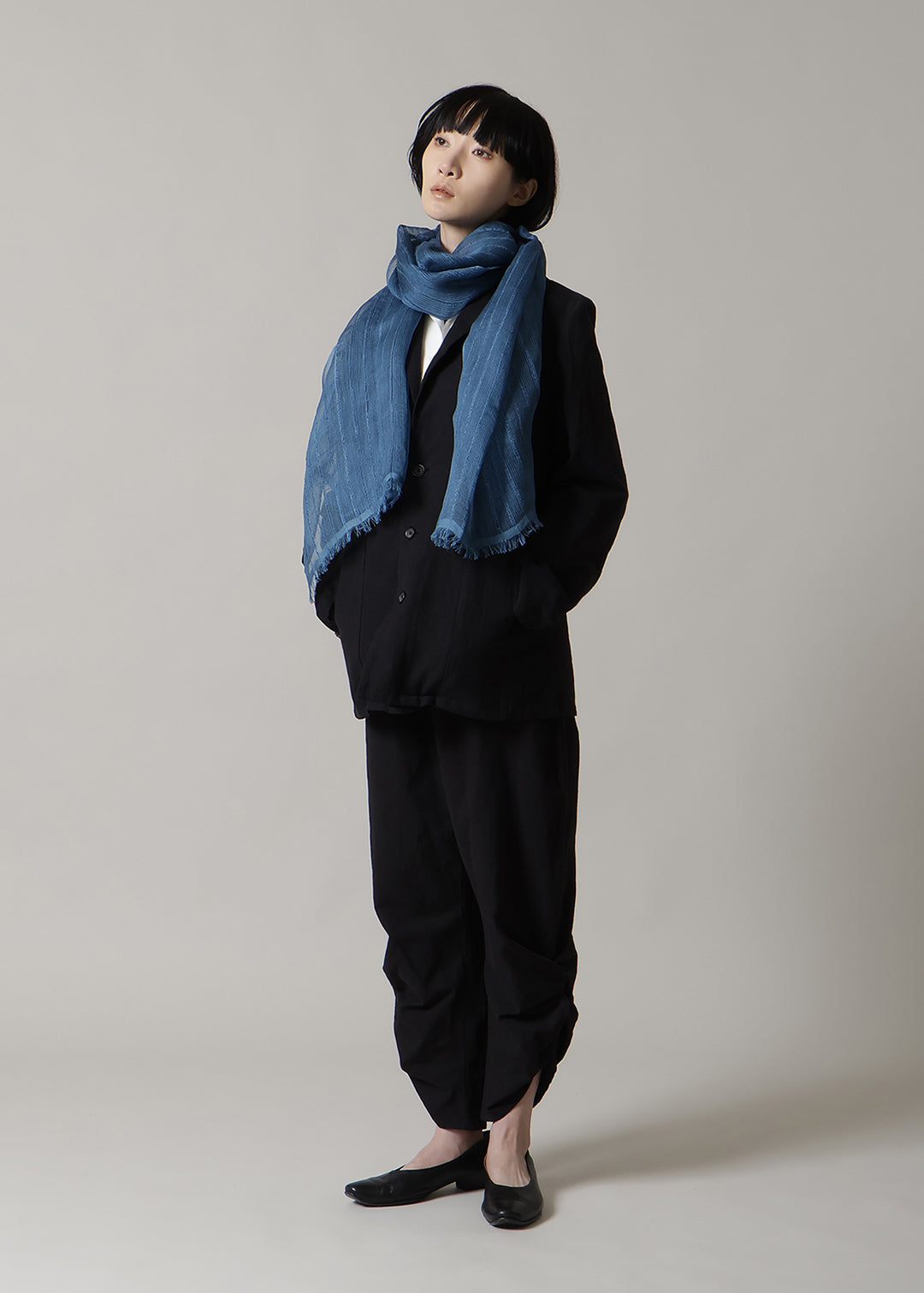Silk Stripe Stole