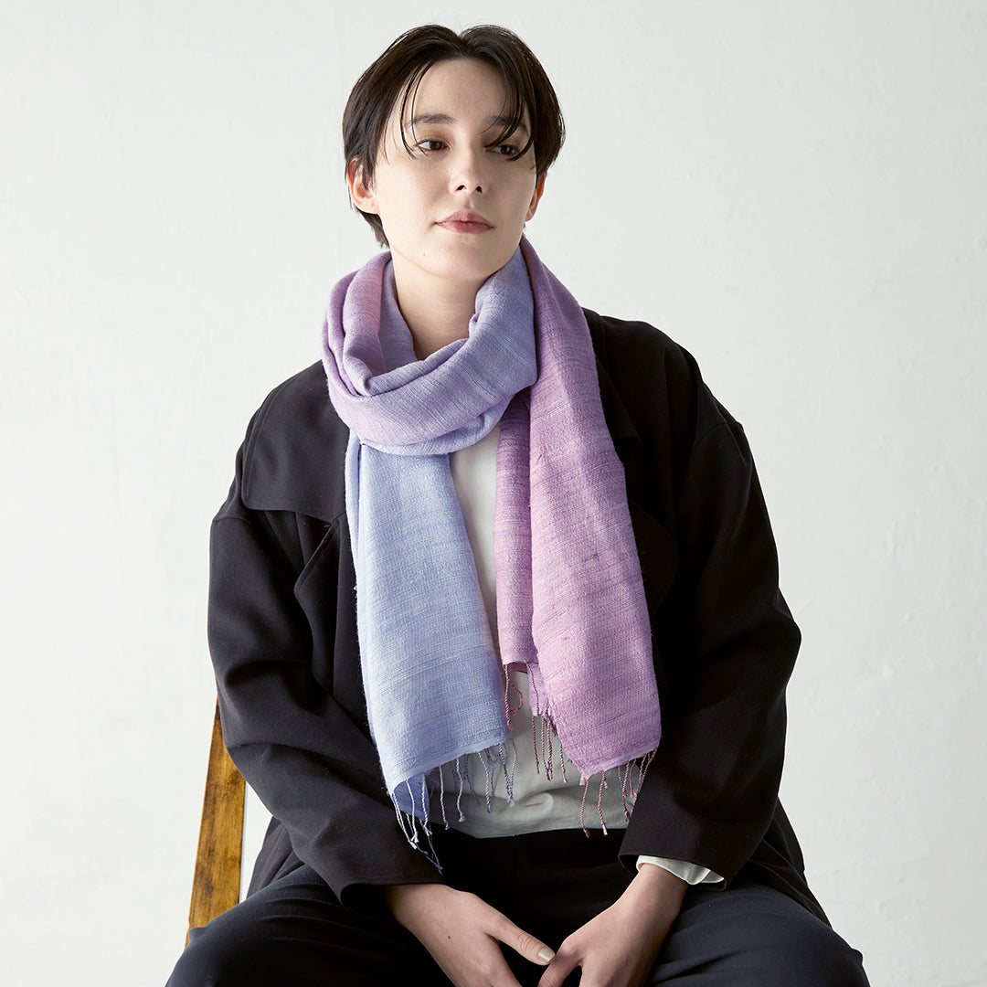 Mayu Mix Yarn Stole