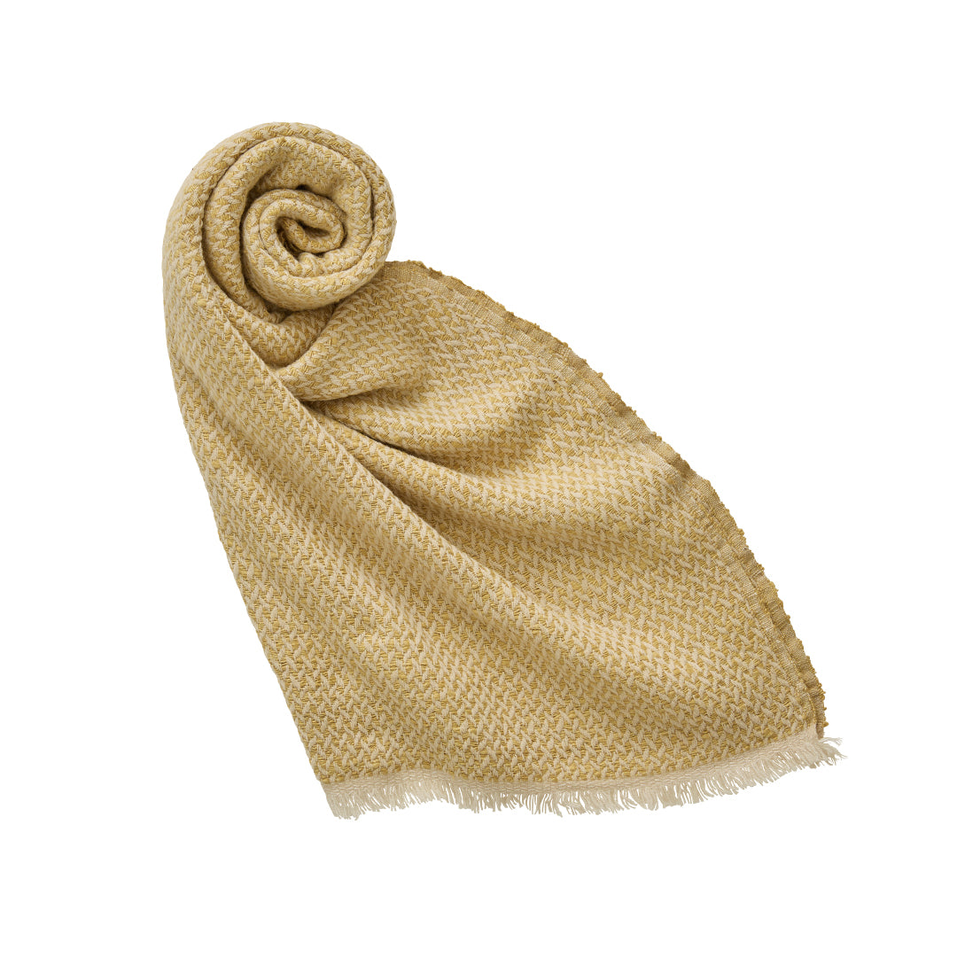 Brick Weave Silk Muffler
