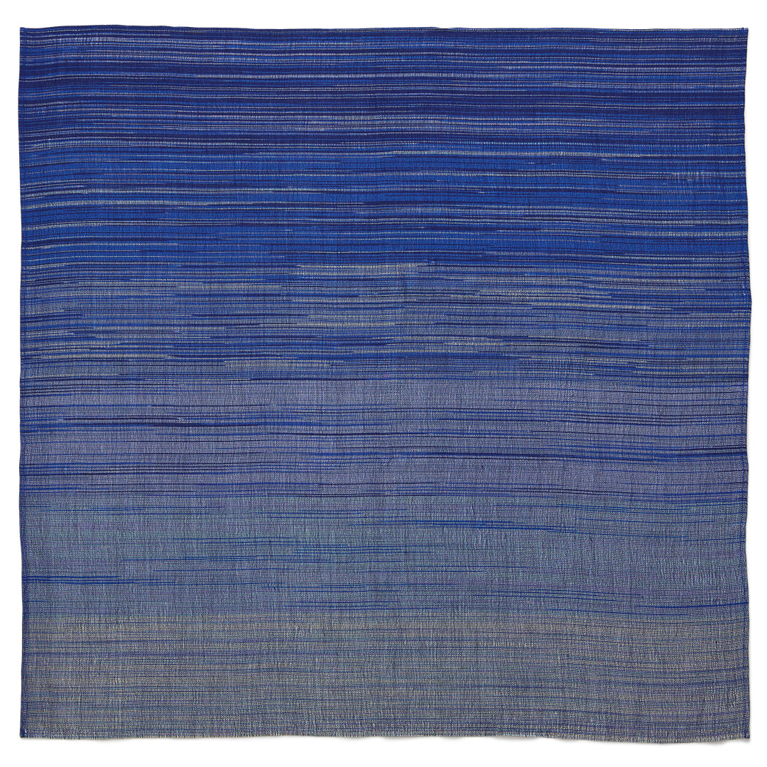 Ikat Multicolor Silk Scarf w/ Ring