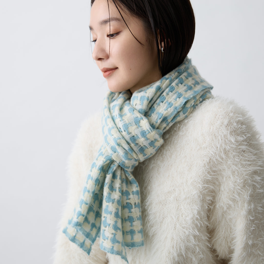 Felted Koshi Weave Stole