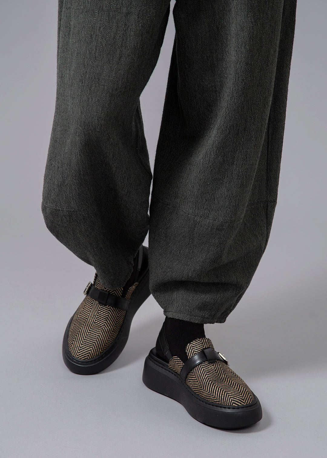 THE WALKER SANDALS(JUTE) No.003 CLOG MEN