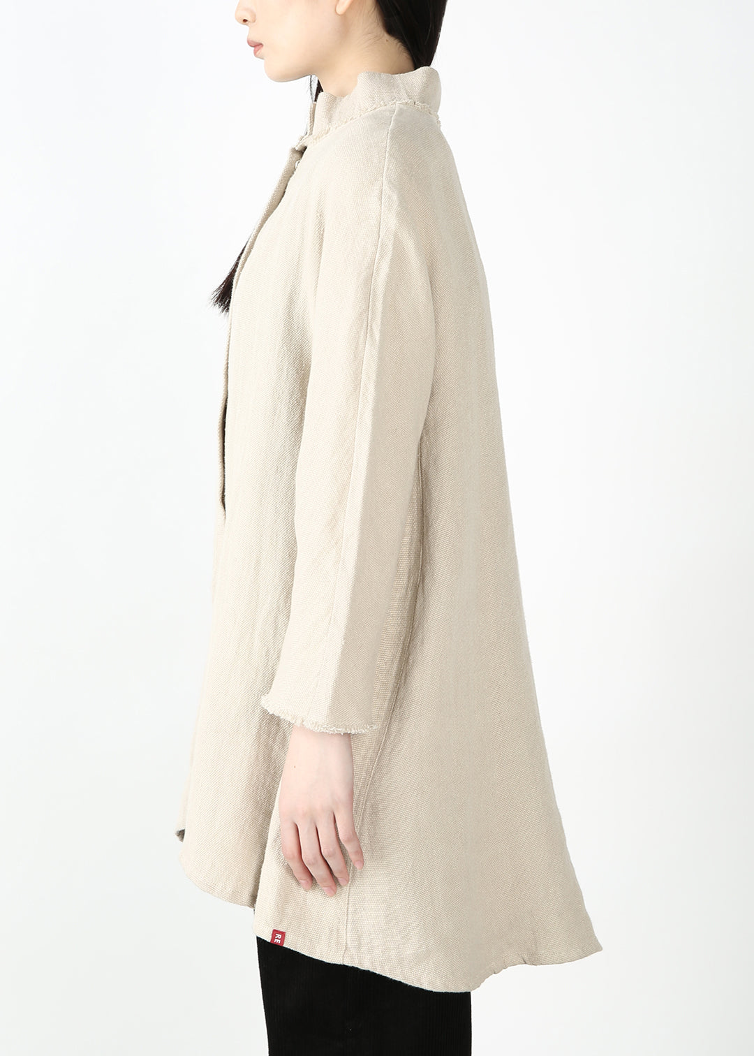 Matou Fringe Short Outer Linen