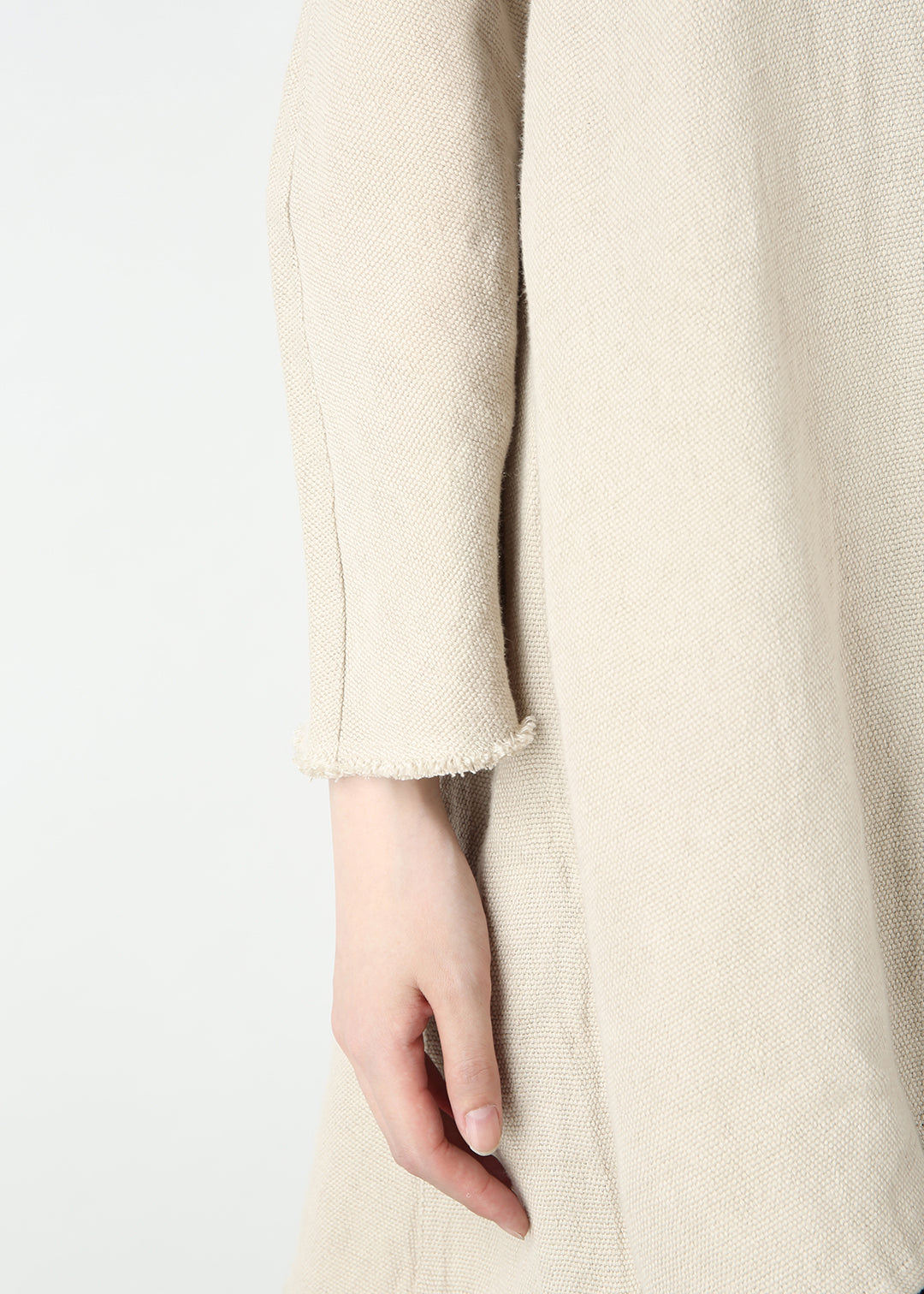 Matou Fringe Short Outer Linen