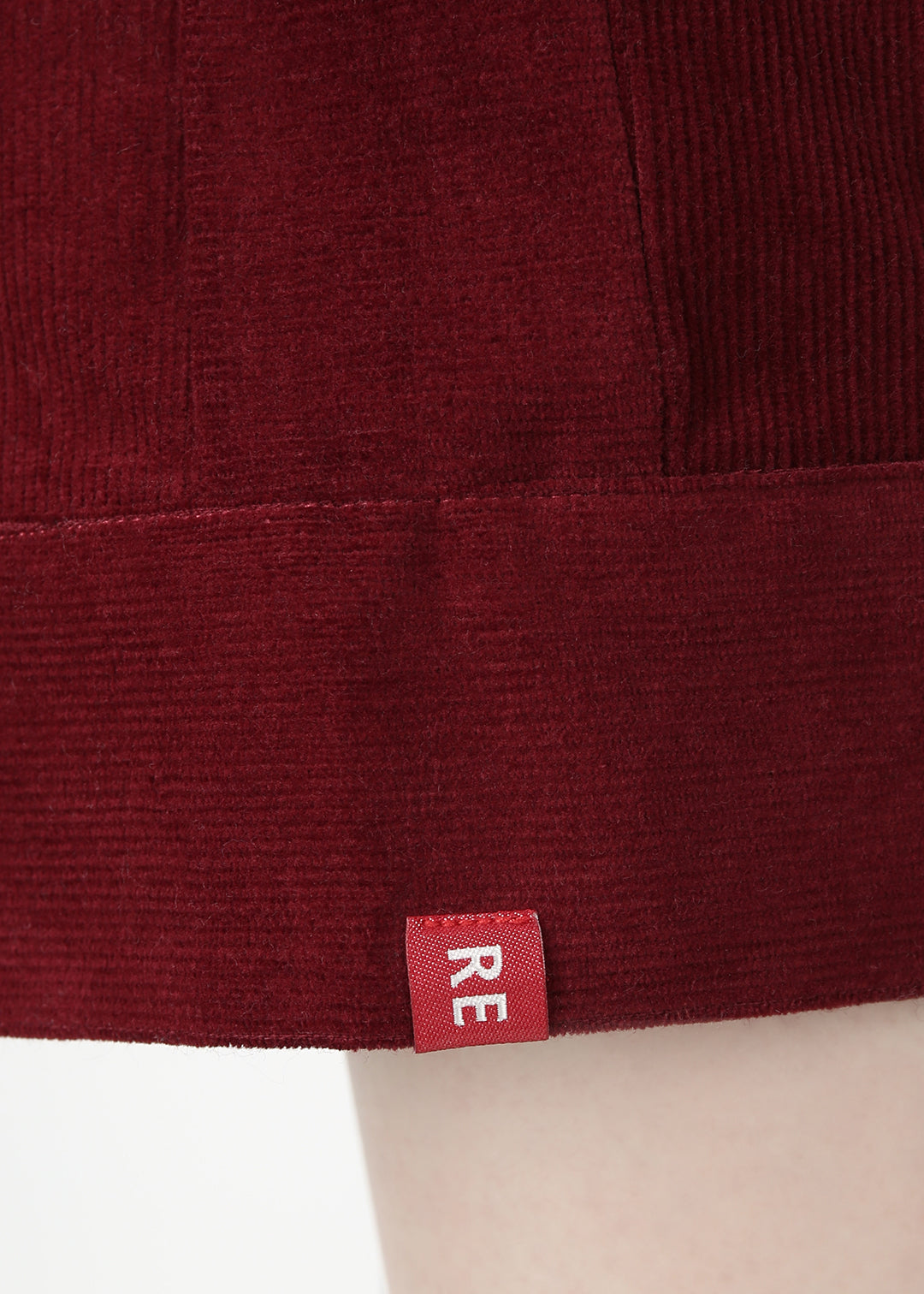 Obi Cropped Pants Corduroy