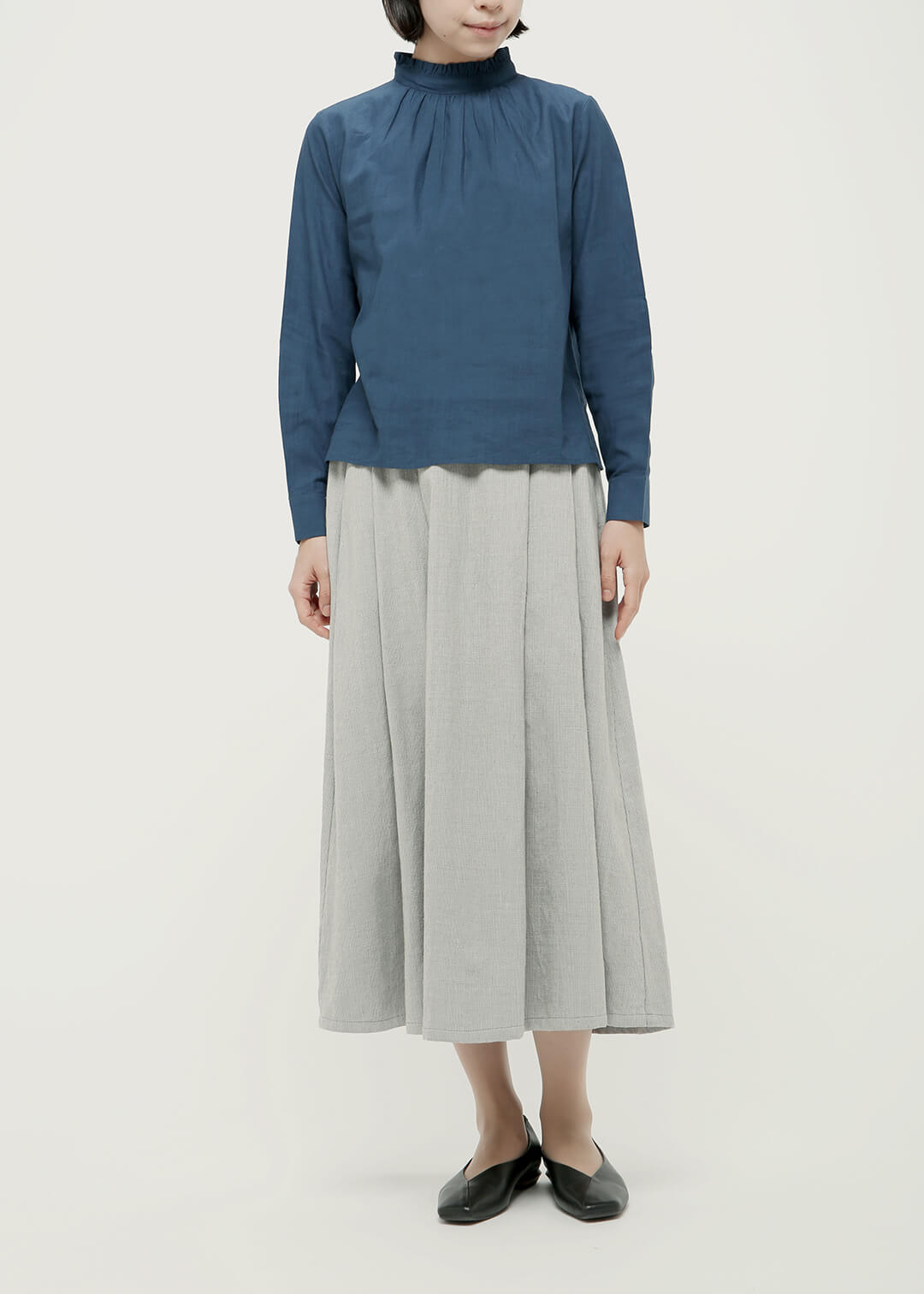 150dt Khadi Gathered Shirt