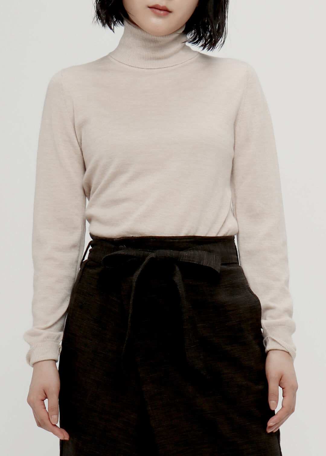 Oxford Khadi Mini Wrap Skirt