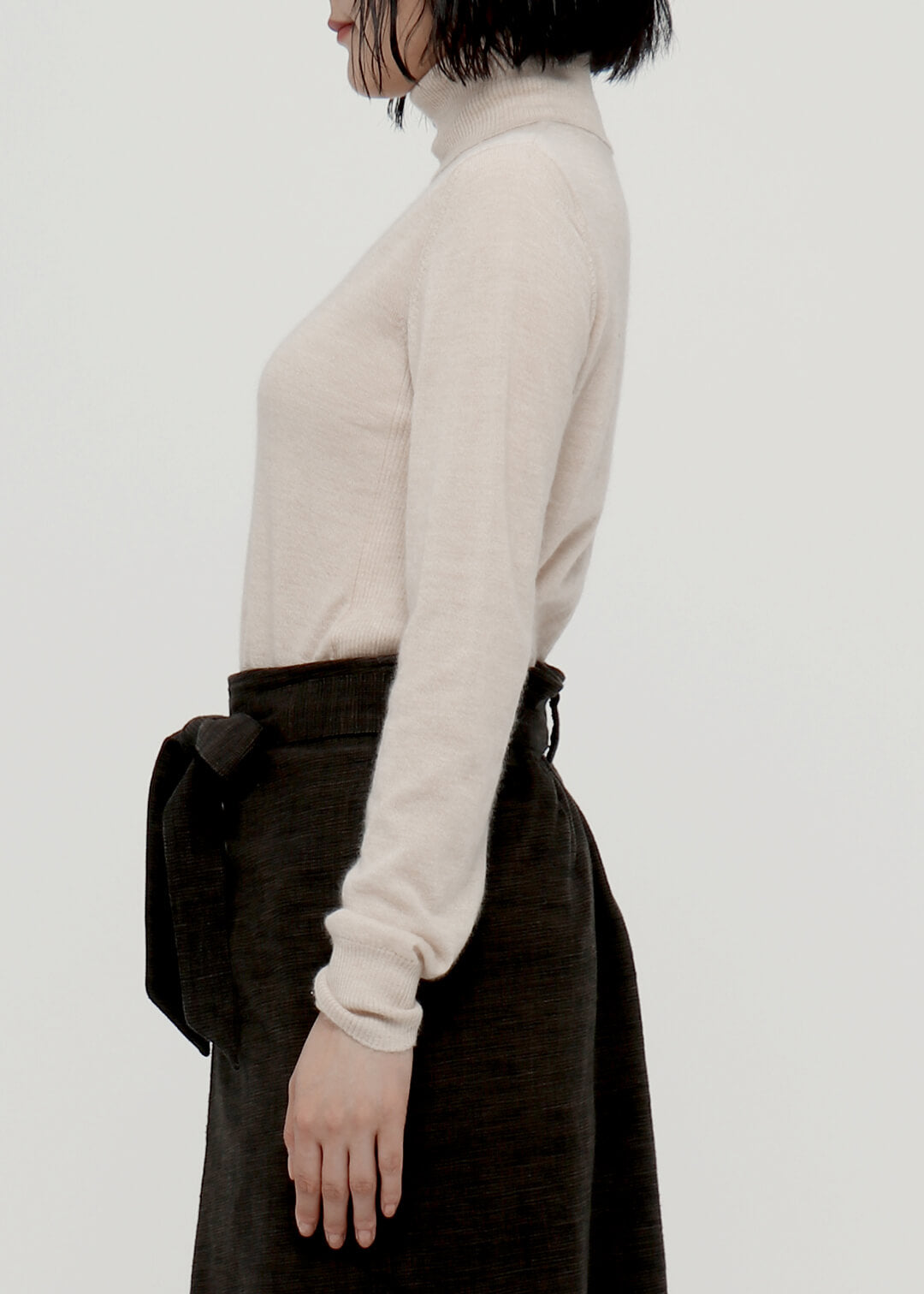 Oxford Khadi Mini Wrap Skirt