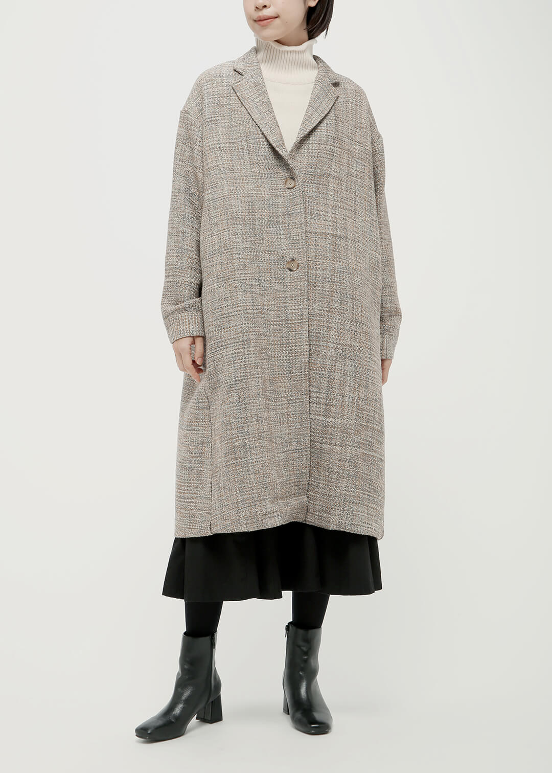 8 pedal Wool Big Chester Coat