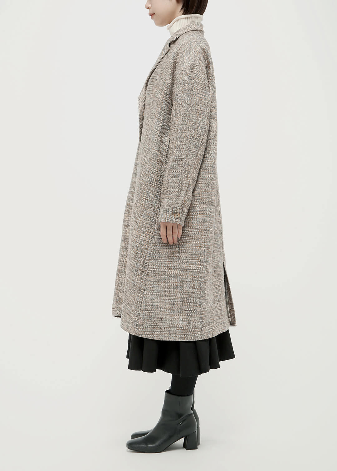 8 pedal Wool Big Chester Coat