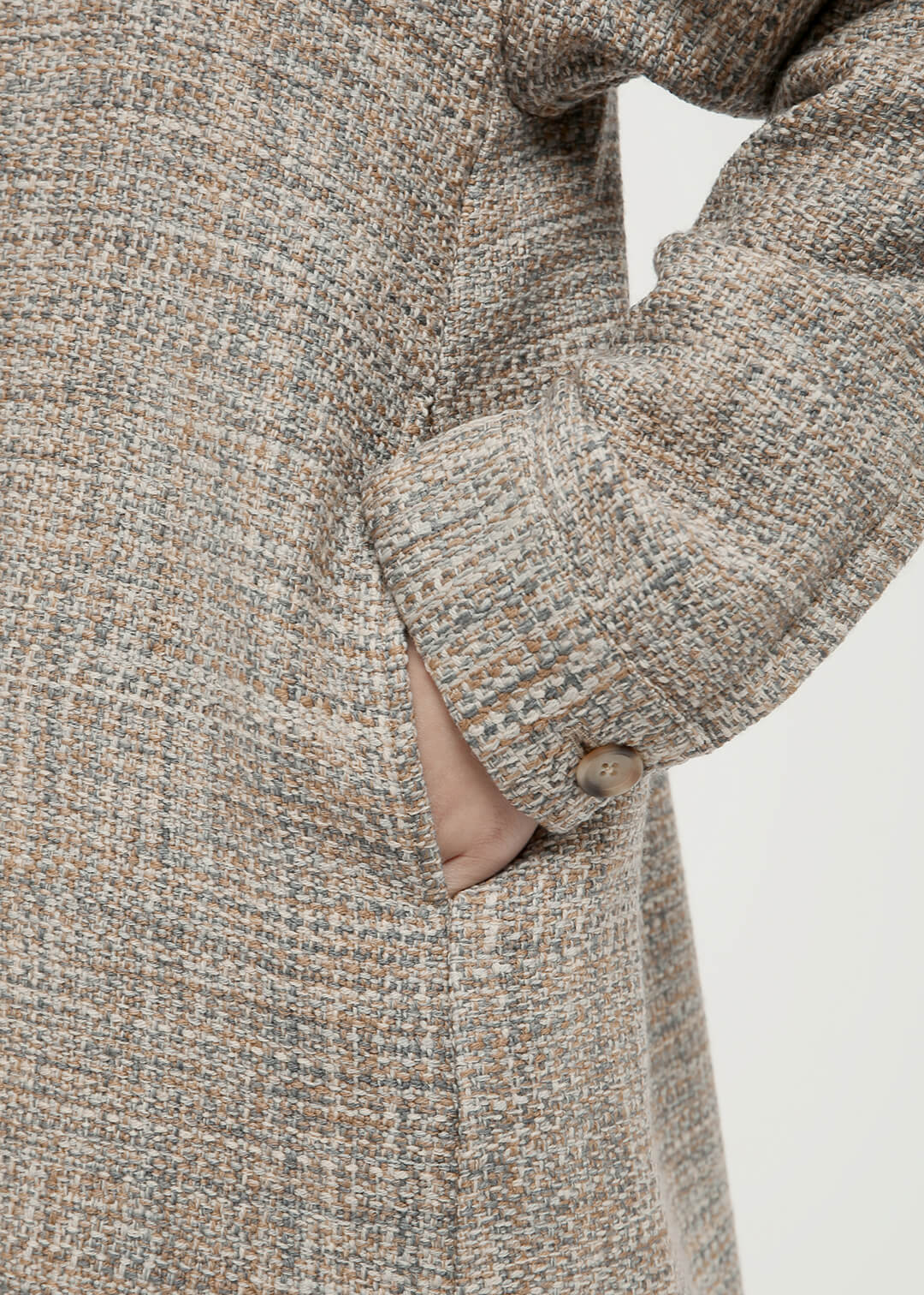 8 pedal Wool Big Chester Coat
