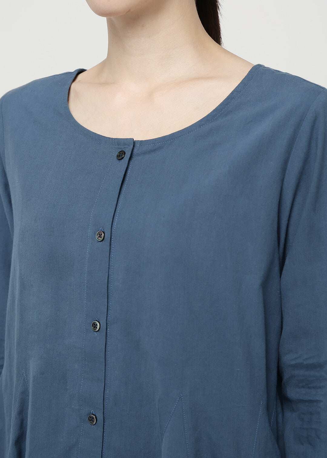 150dt Khadi Godet Blouse