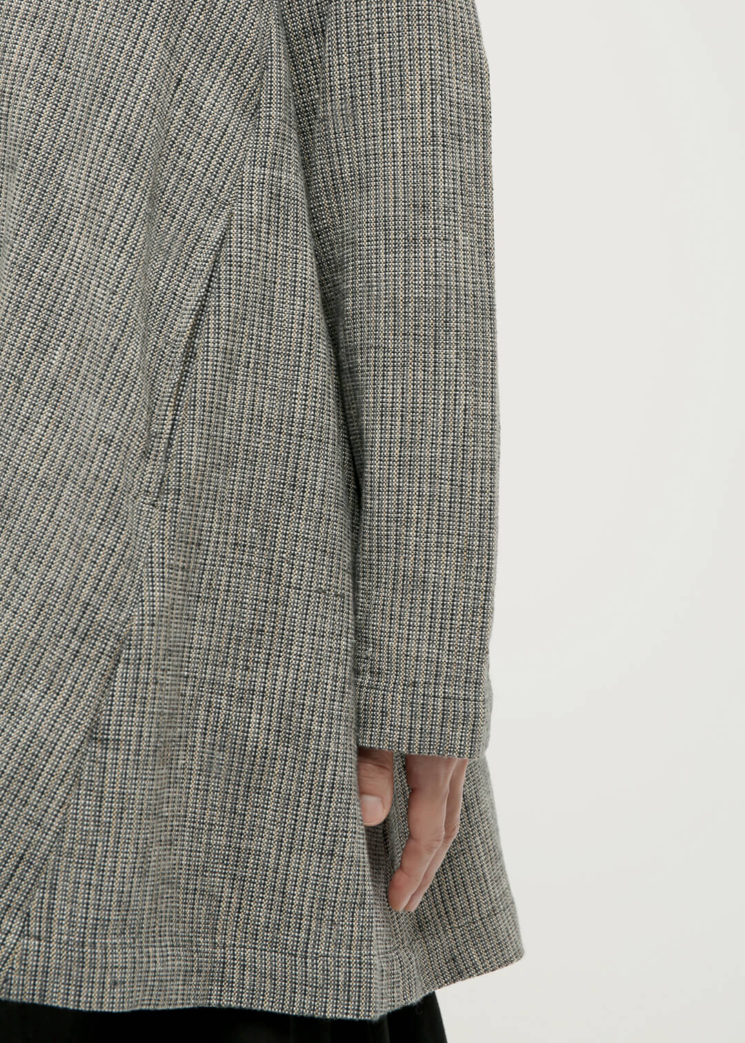 Oxford Khadi Flare Coat