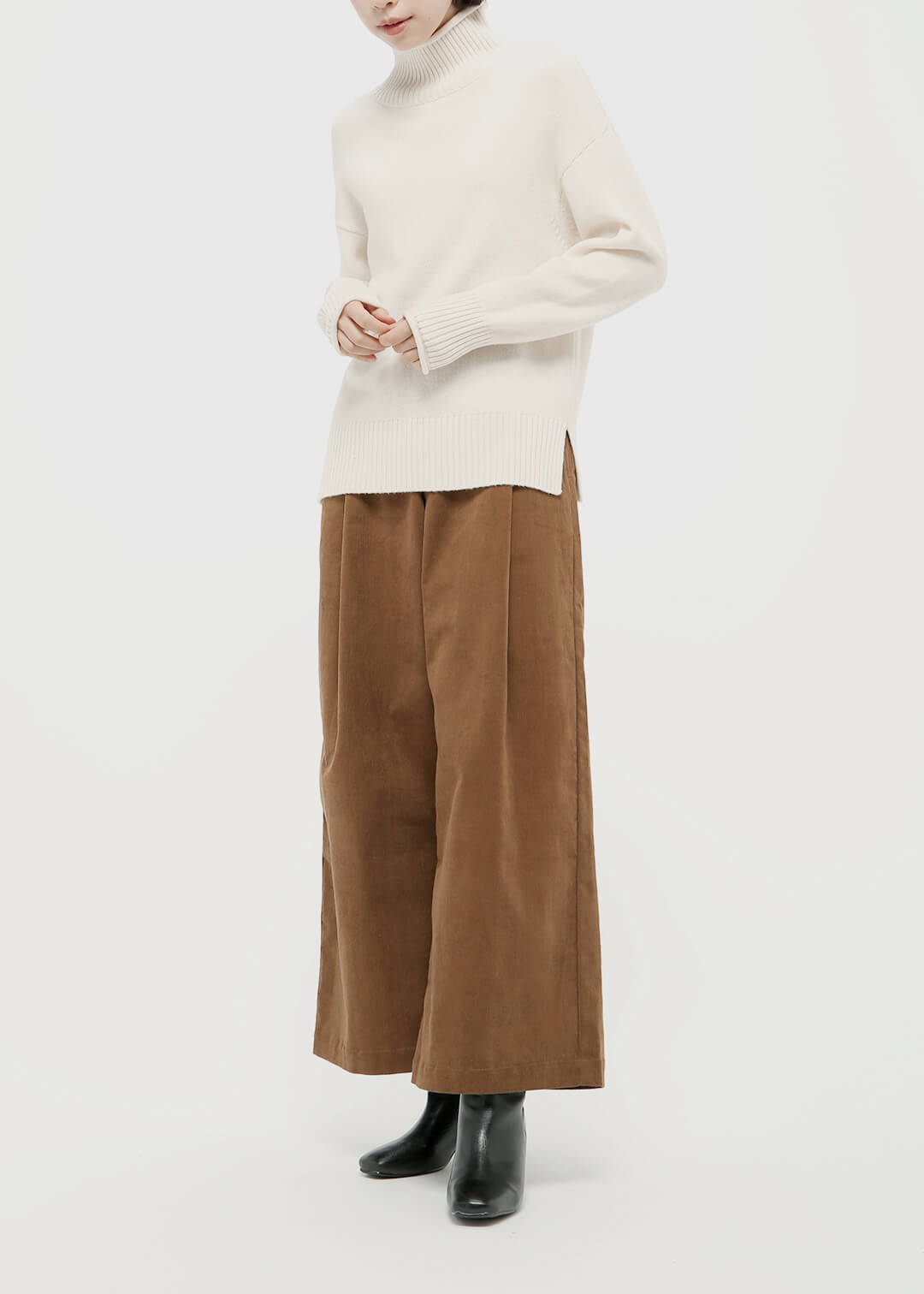 Corduroy Wide Pants