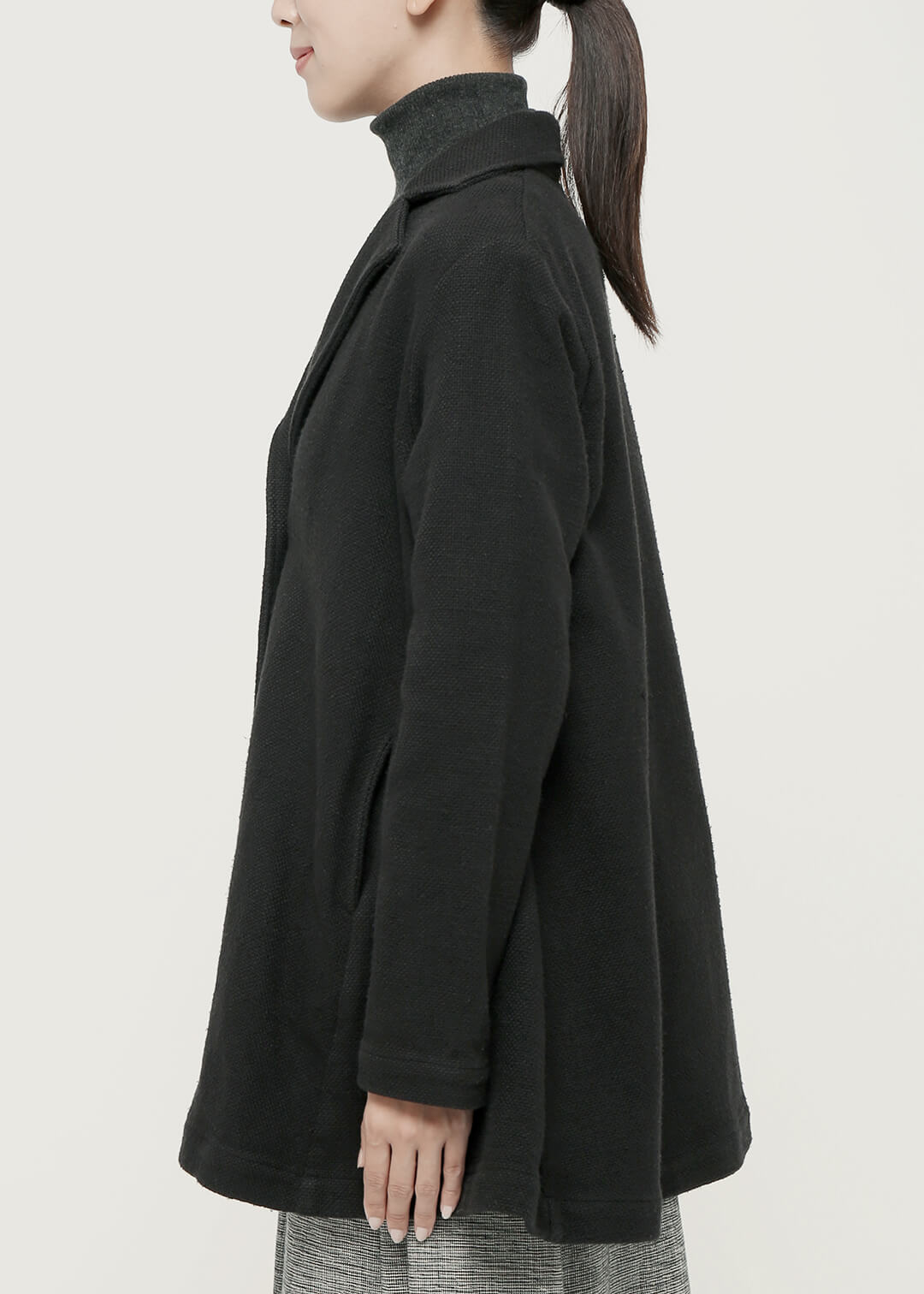 0 Khadi Flare Coat
