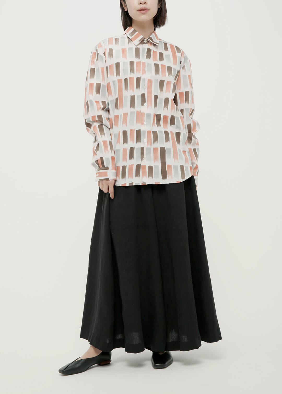Hand paint (Efude) Slim Shirt