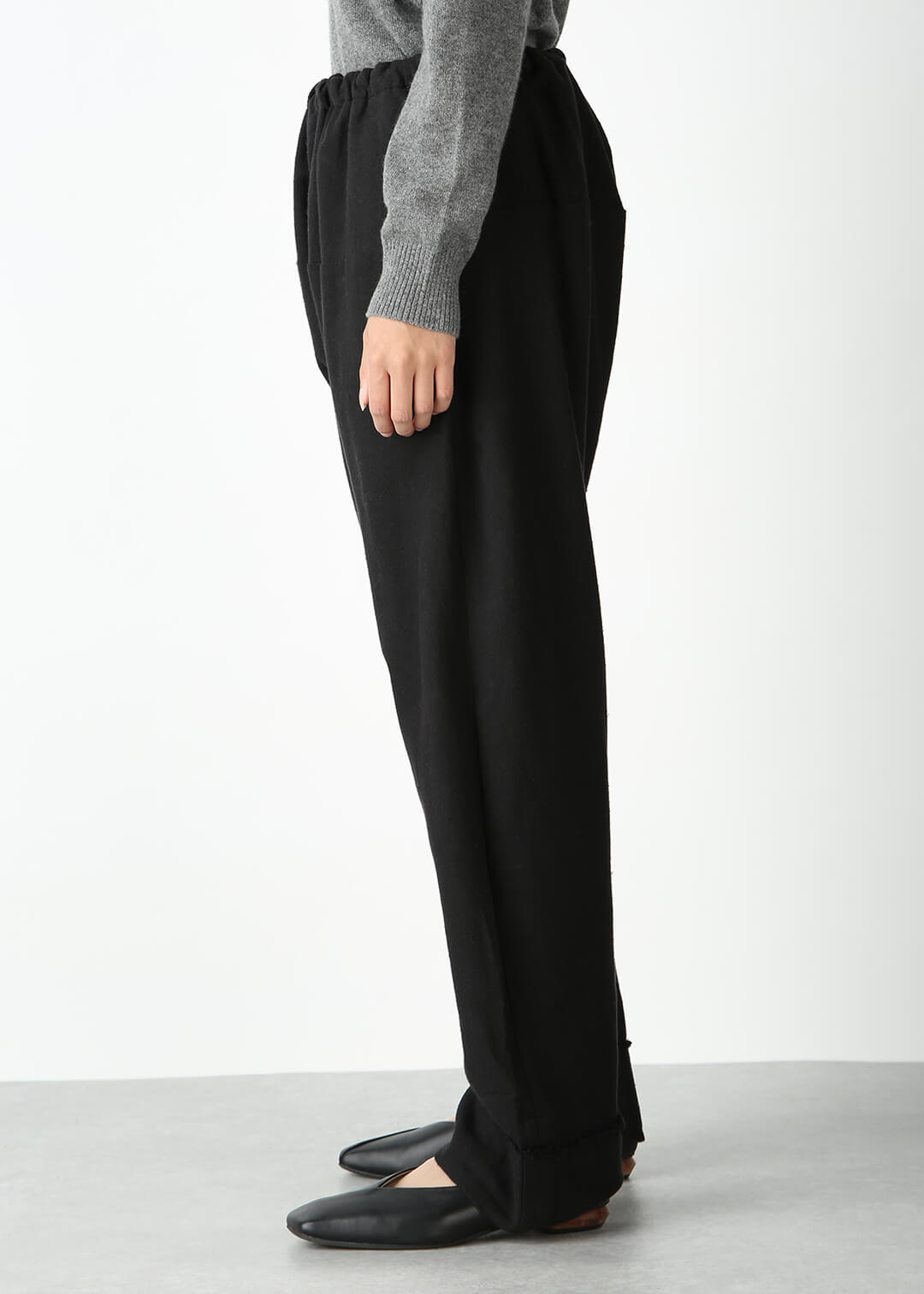 Yuragi Relax Pants 56dt twill Khadi