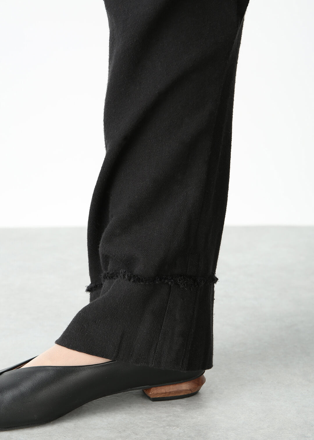Yuragi Relax Pants 56dt twill Khadi